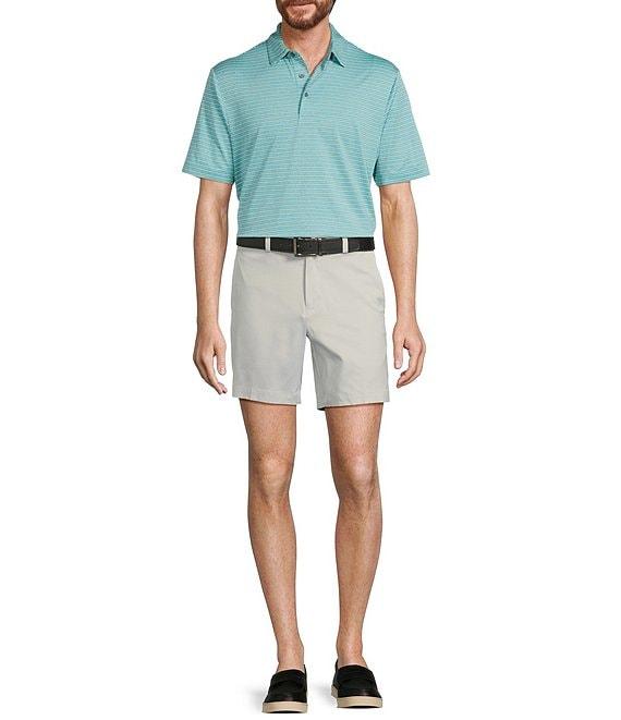 Roundtree & Yorke The Fairway 7#double; Flat Front Performance Shorts Product Image