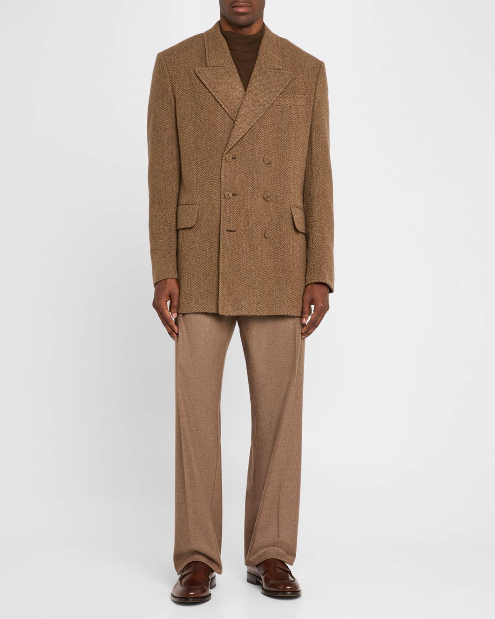 Men's Gancio-Buckle Leather Loafers Product Image