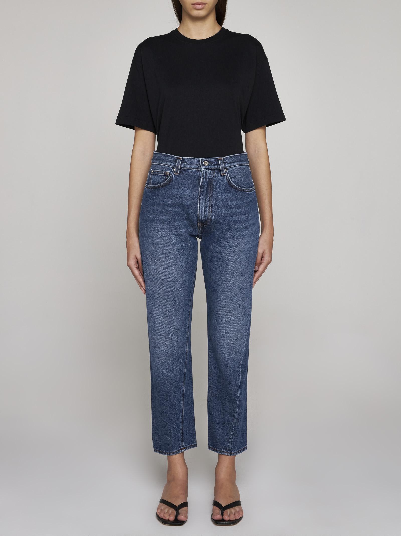 Merino Wool Crew Neck T-Shirt | Rustic Red Product Image