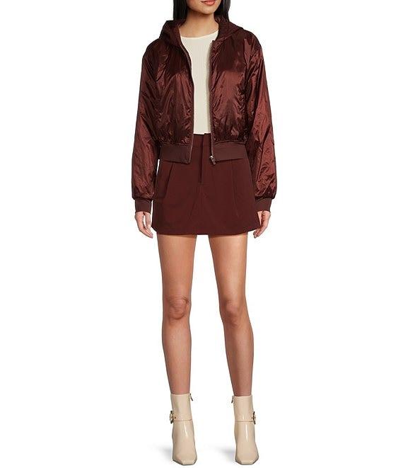 GB Zipper Front Bomber Jacket Product Image