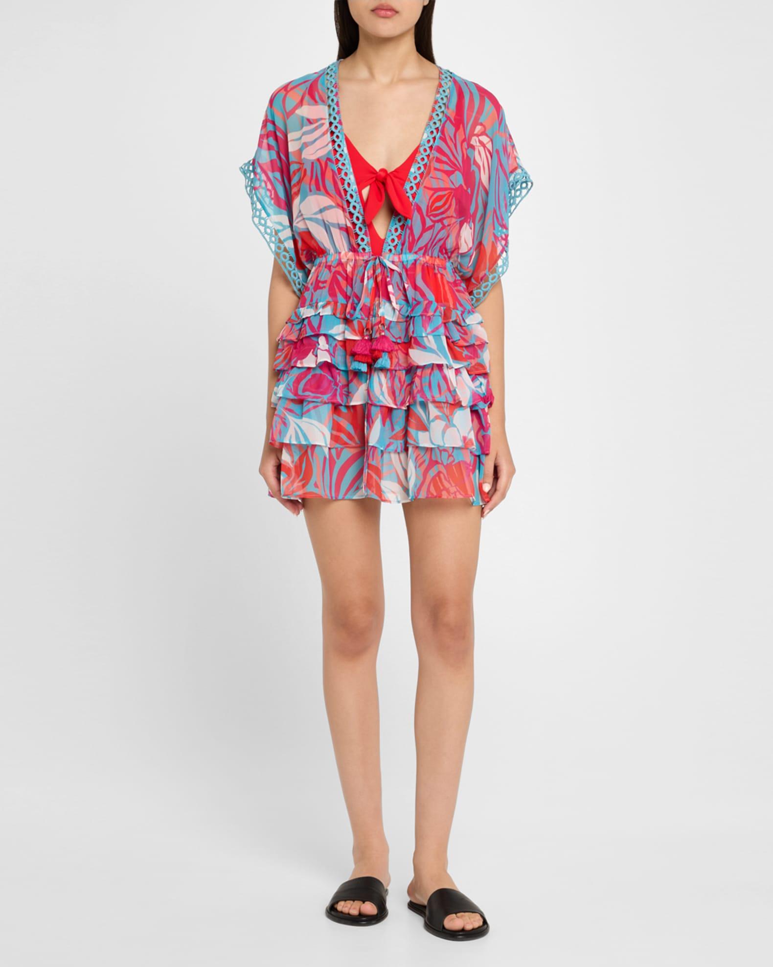 Marisa Tiered Mini Dress Product Image