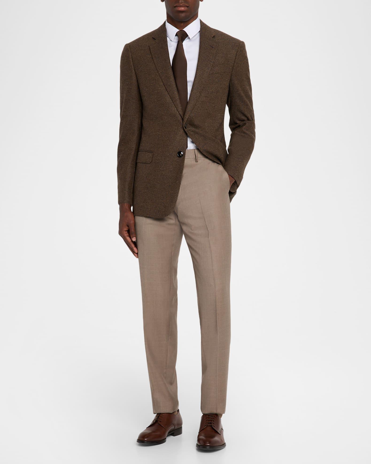 Men's Textured Wool and Cashmere G Line Sport Coat Product Image