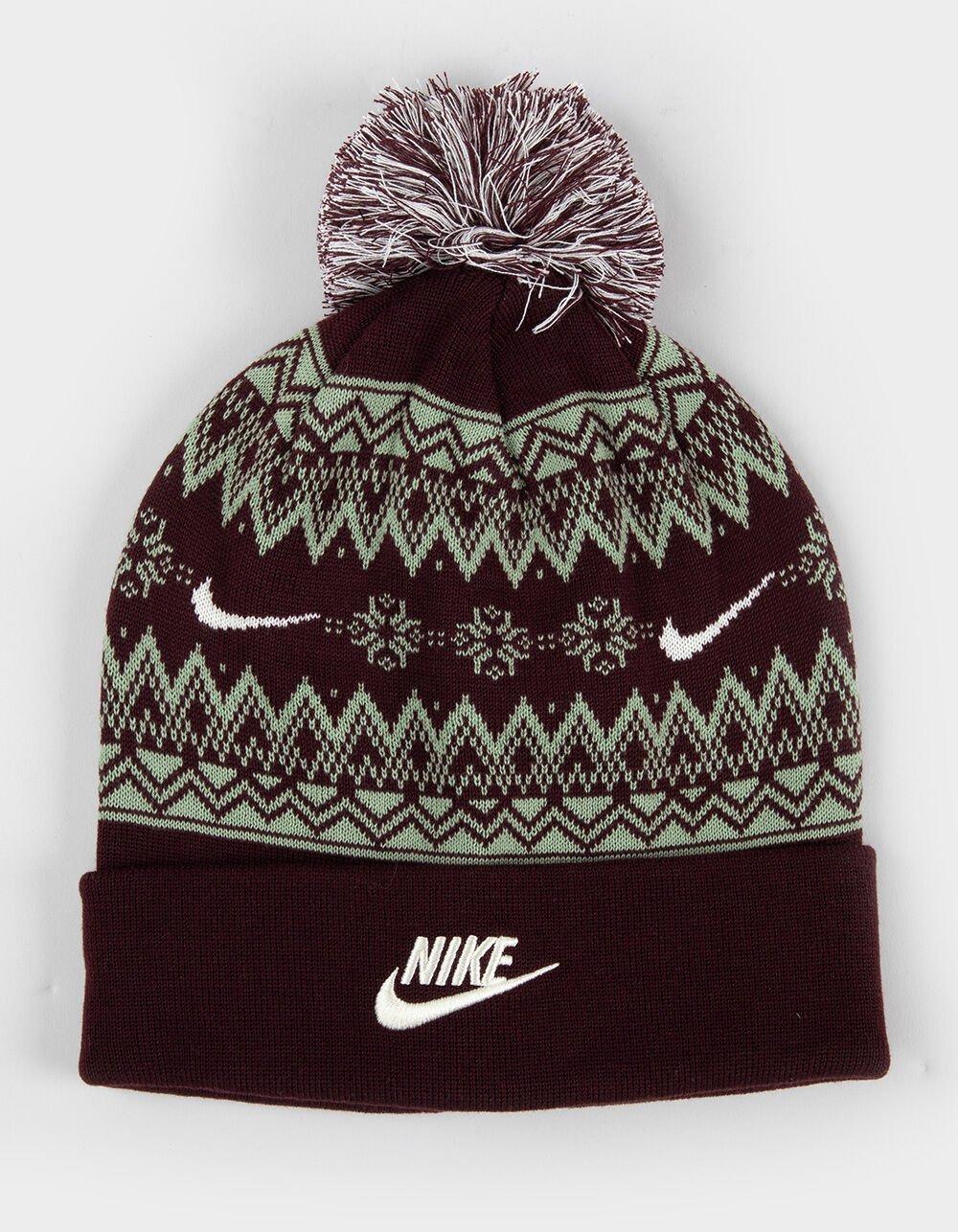 NIKE Peak Beanie - BURGUNDY Product Image