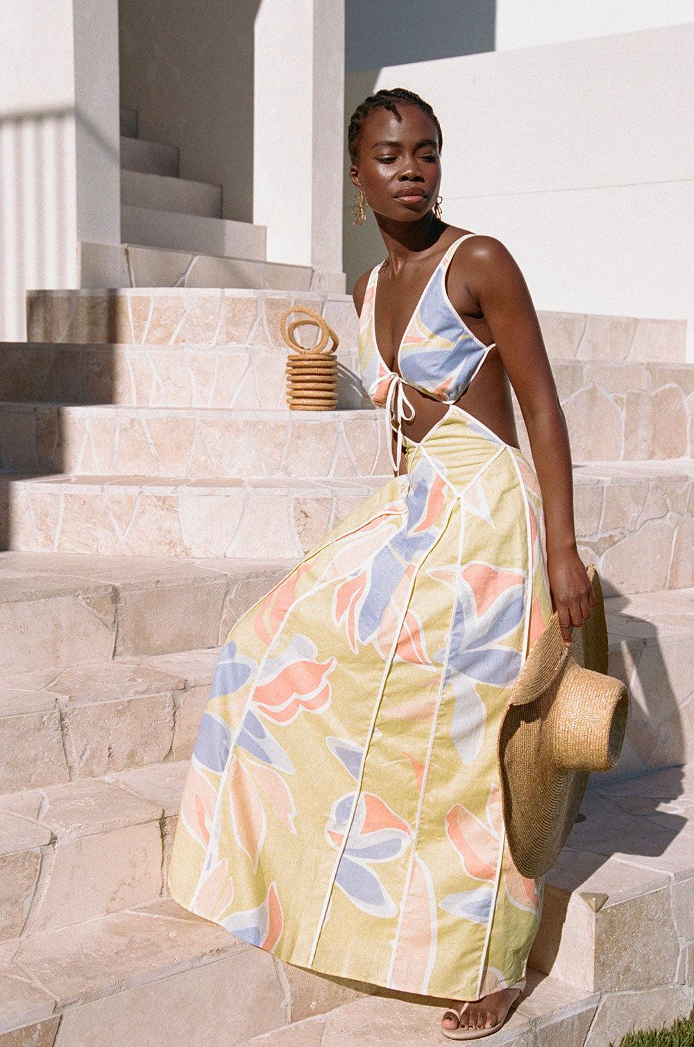 Eliska Dress  - Elia Purple Product Image