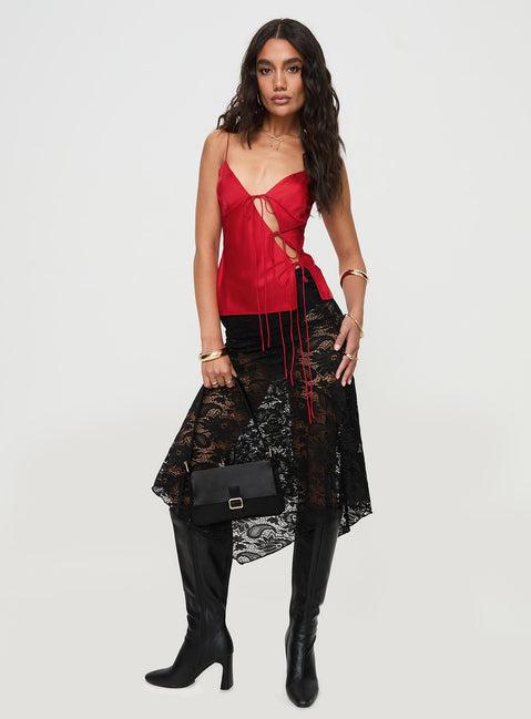 Mariah Cami Red Product Image