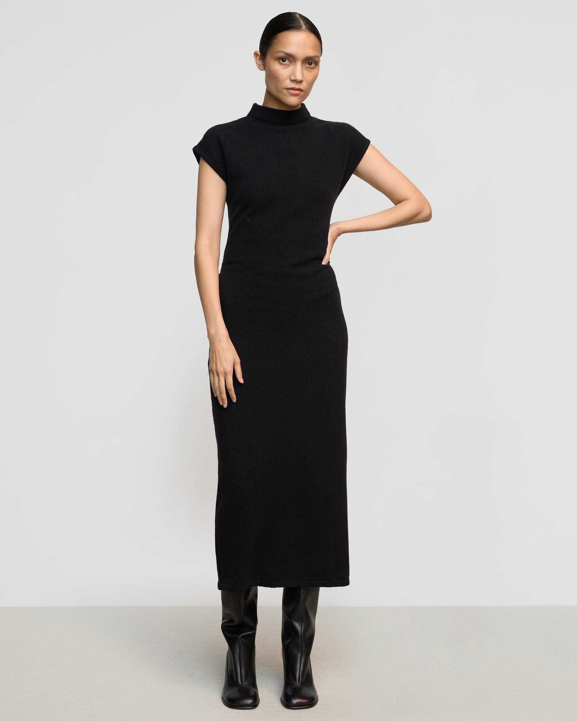 Caspia Mock-Neck Sweater Dress Product Image