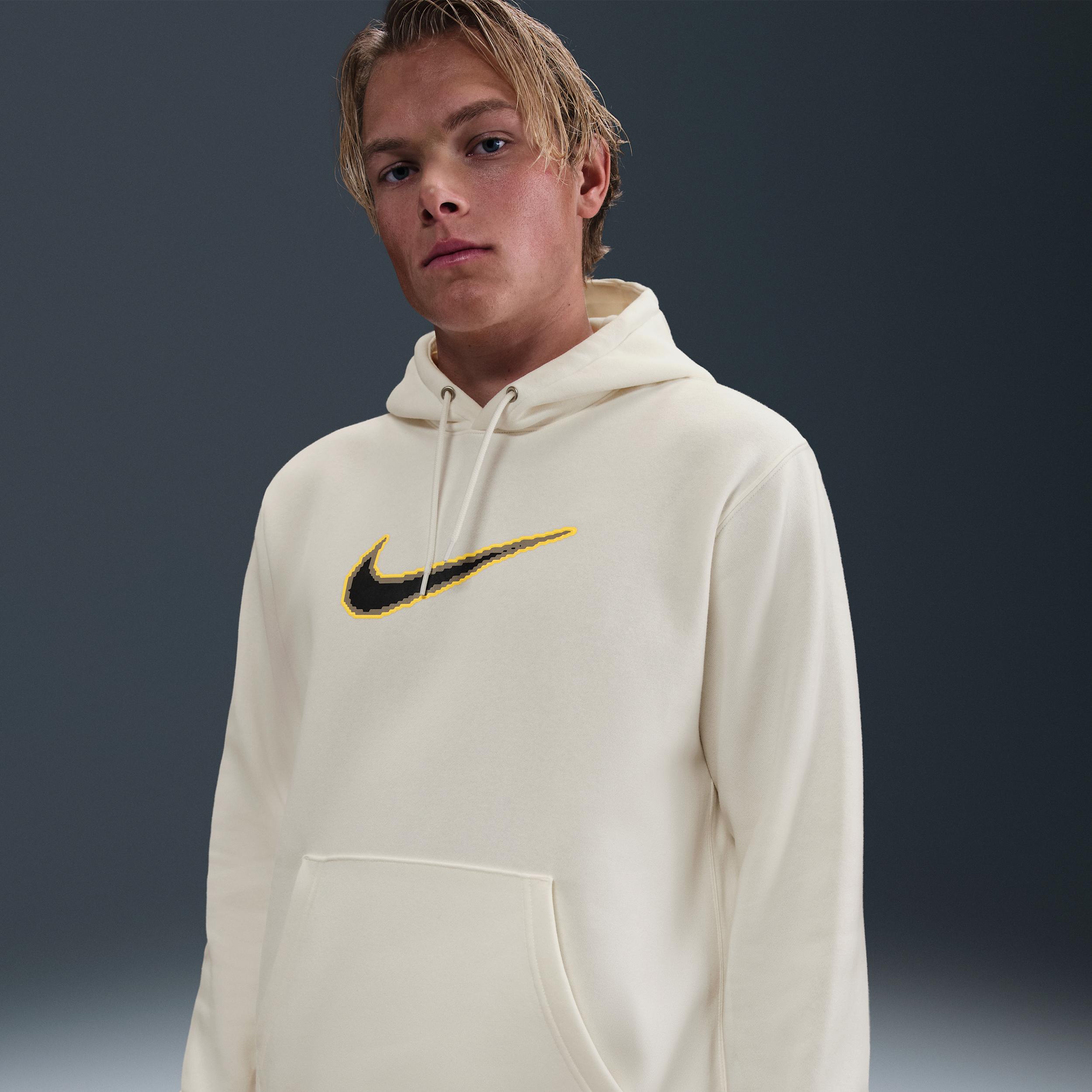 Mens Nike Sportswear Club Fleece Hoodie | HV0854-133 Product Image