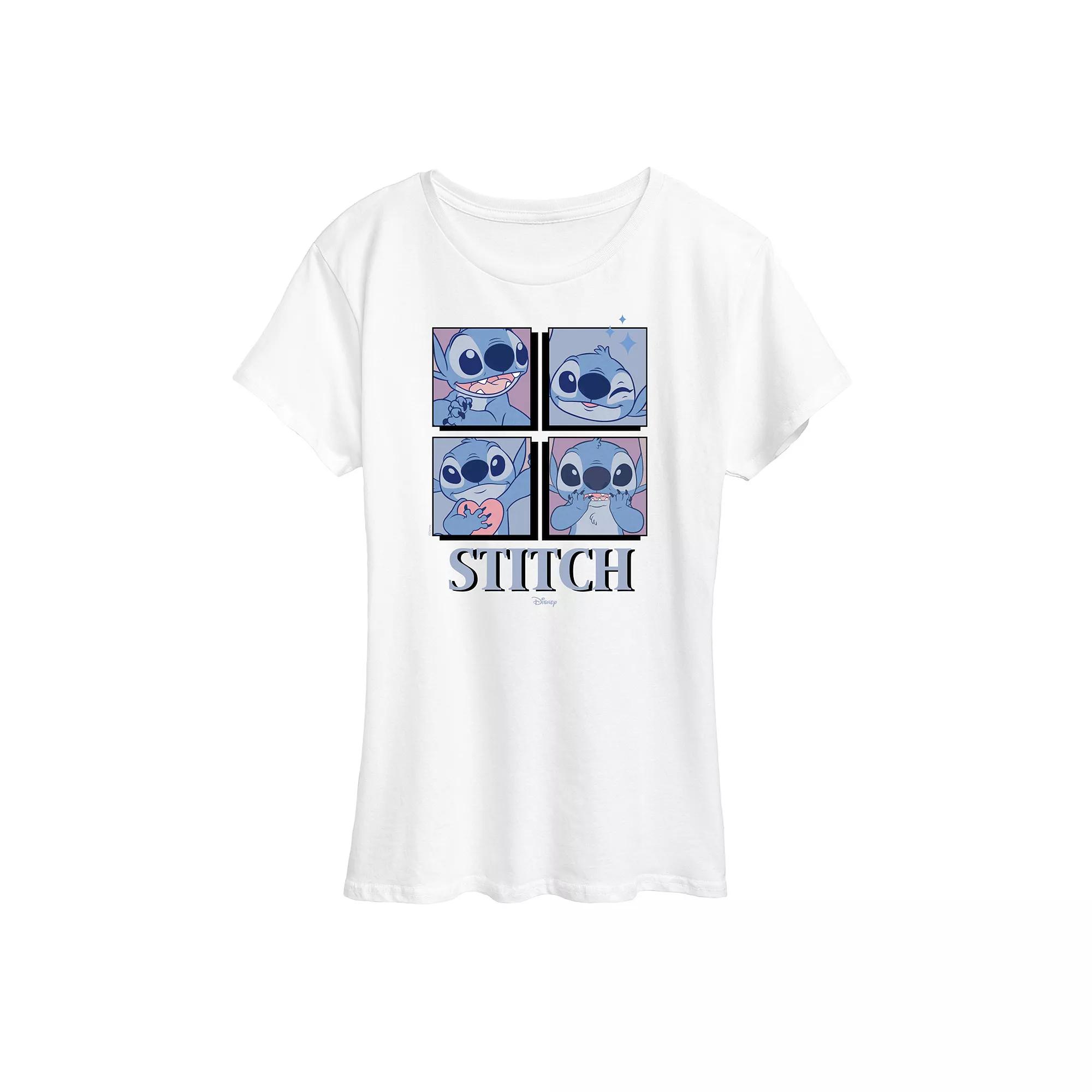Disney's Lilo & Stitch Women's Grid Graphic Tee,  Product Image