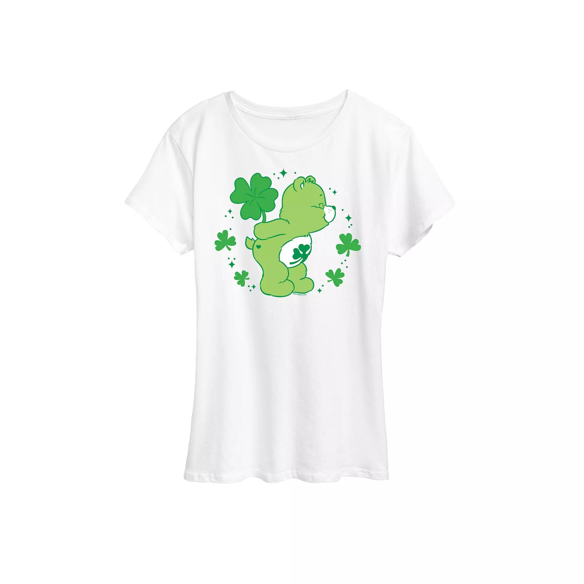 Women's Care Bears Shamrock Graphic Tee,  Product Image