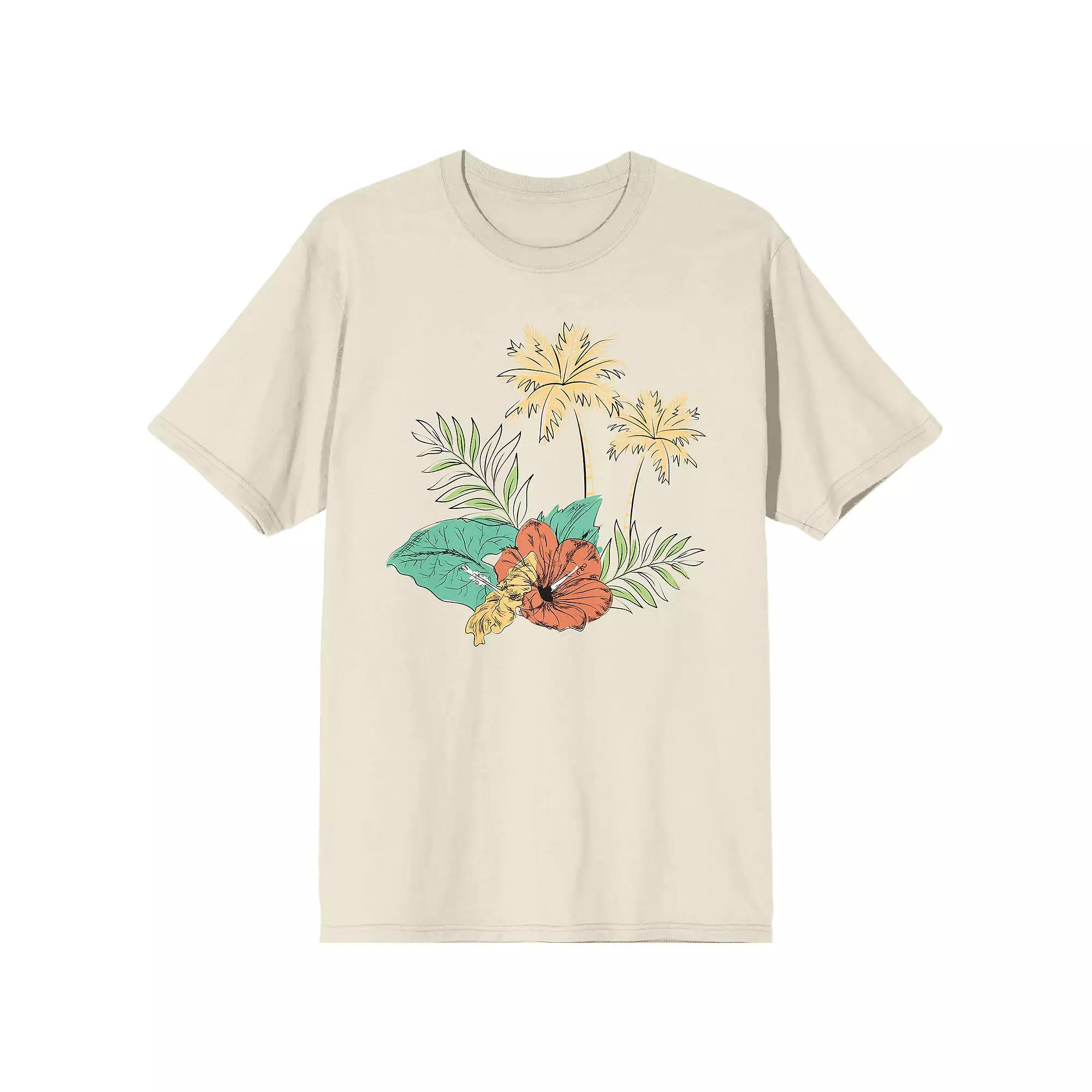 Men's Celestial Tropics Palm Frond Tee,  Product Image