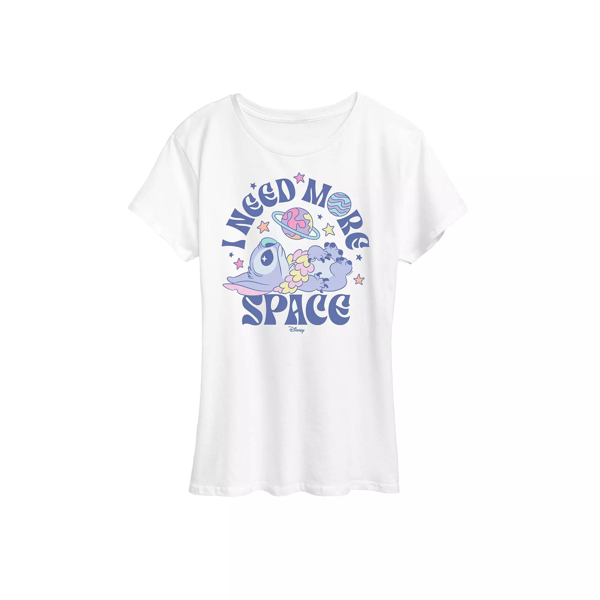 Disney's Lilo & Stitch Women's Need More Space Graphic Tee,  Product Image