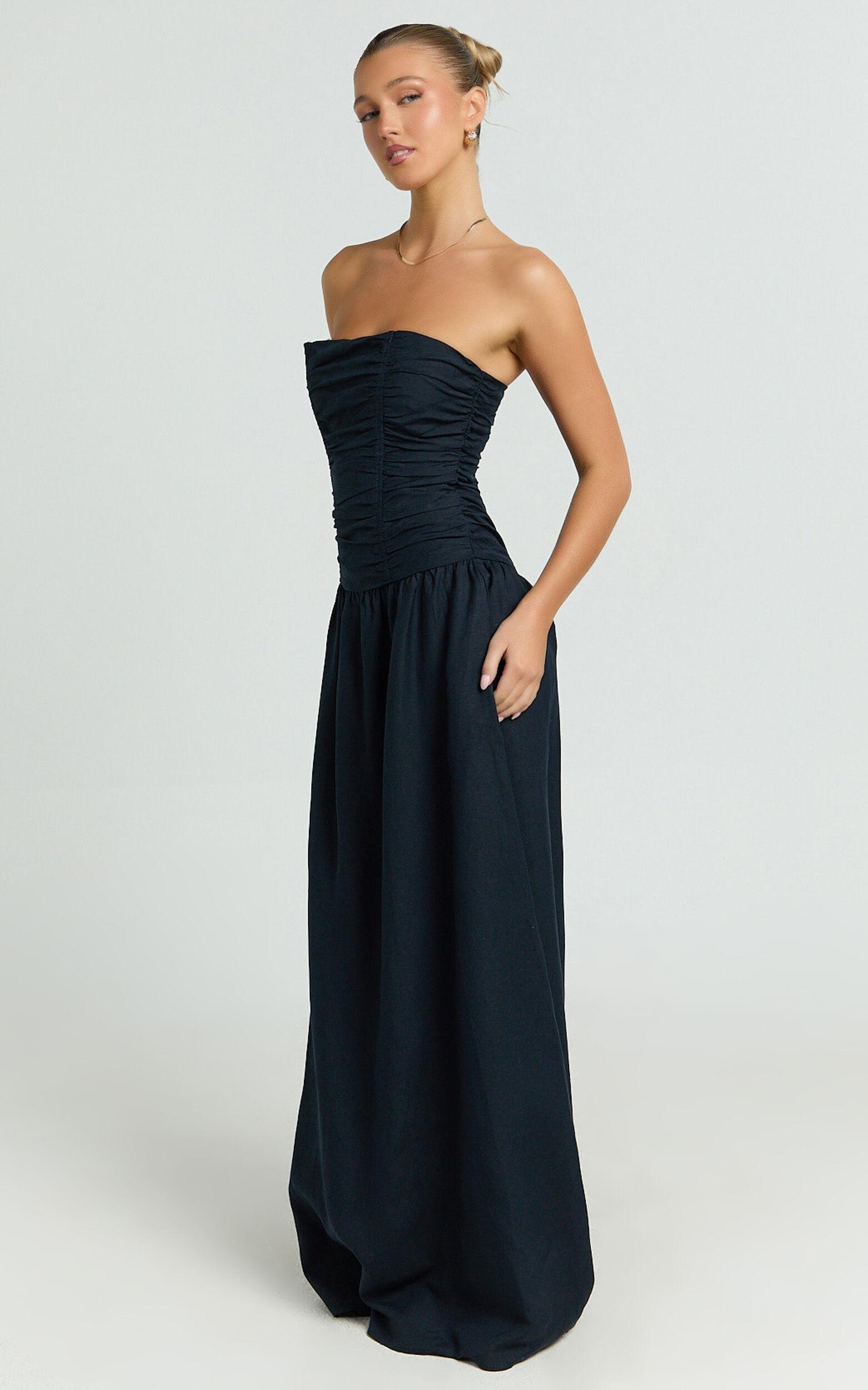 Lioness - Lush Maxi Dress in Navy Product Image
