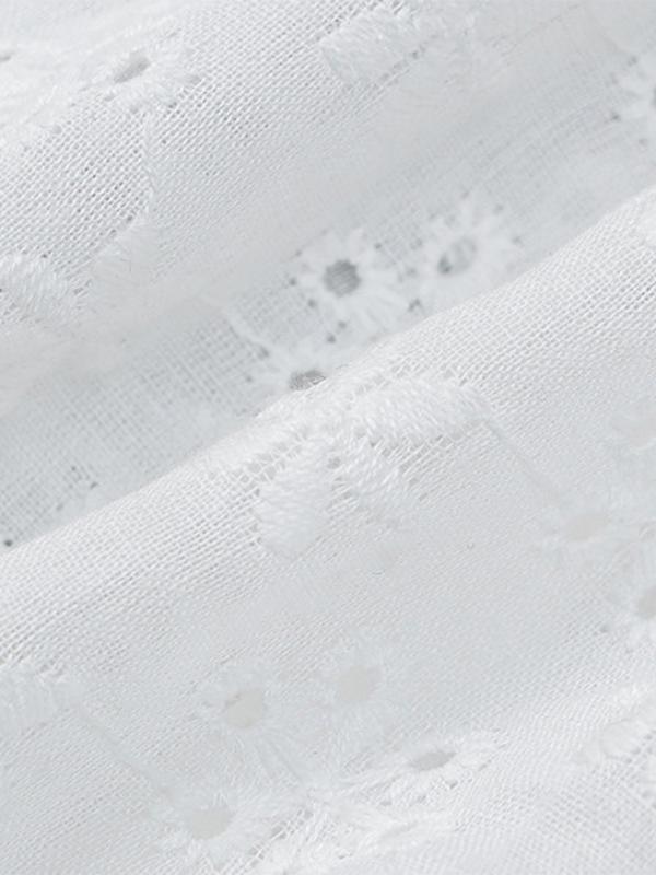 Square Neck Embroidery Cutout Cami Top Product Image