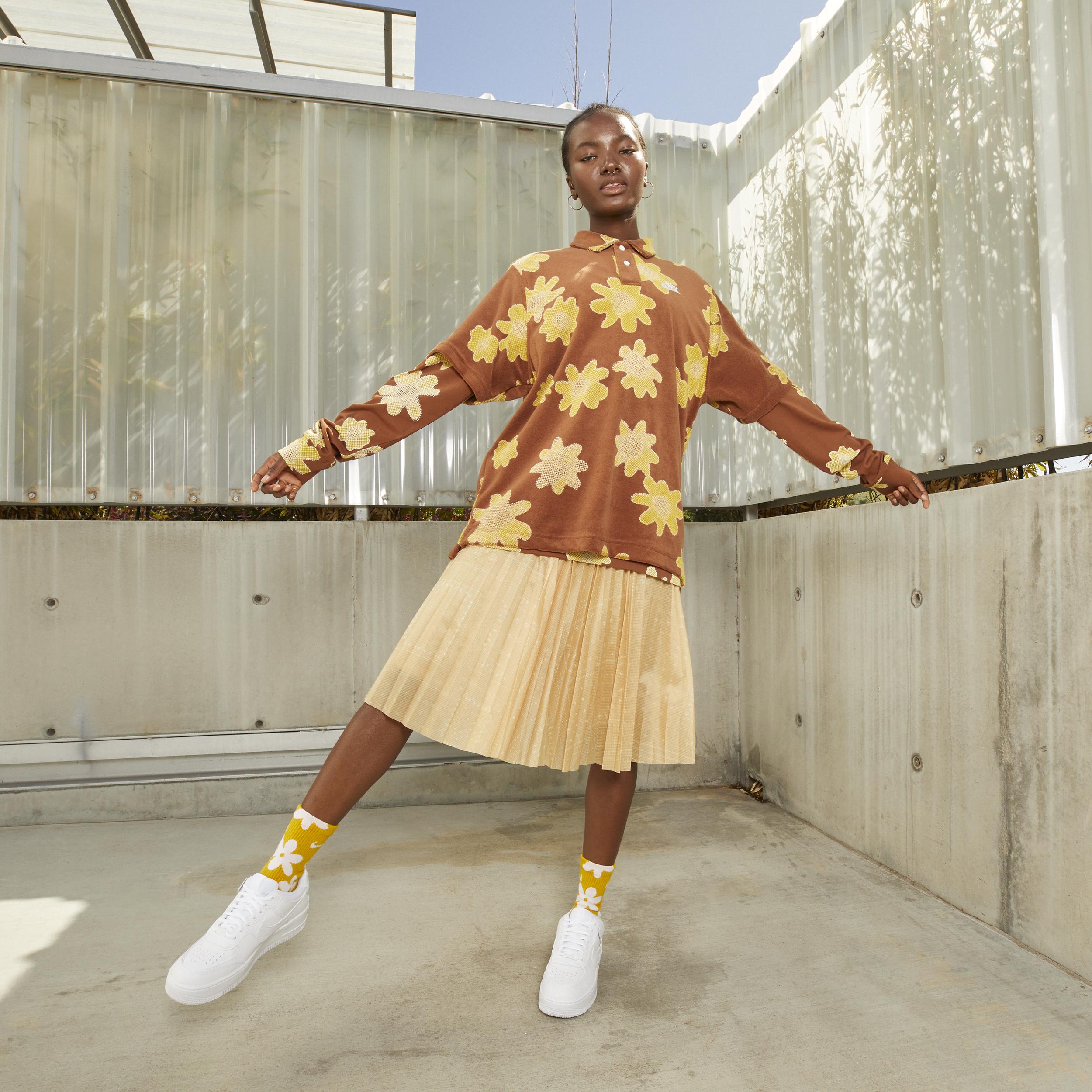 Nike Womens Air Force 1 Shadow Shoes | CI0919-100 Product Image