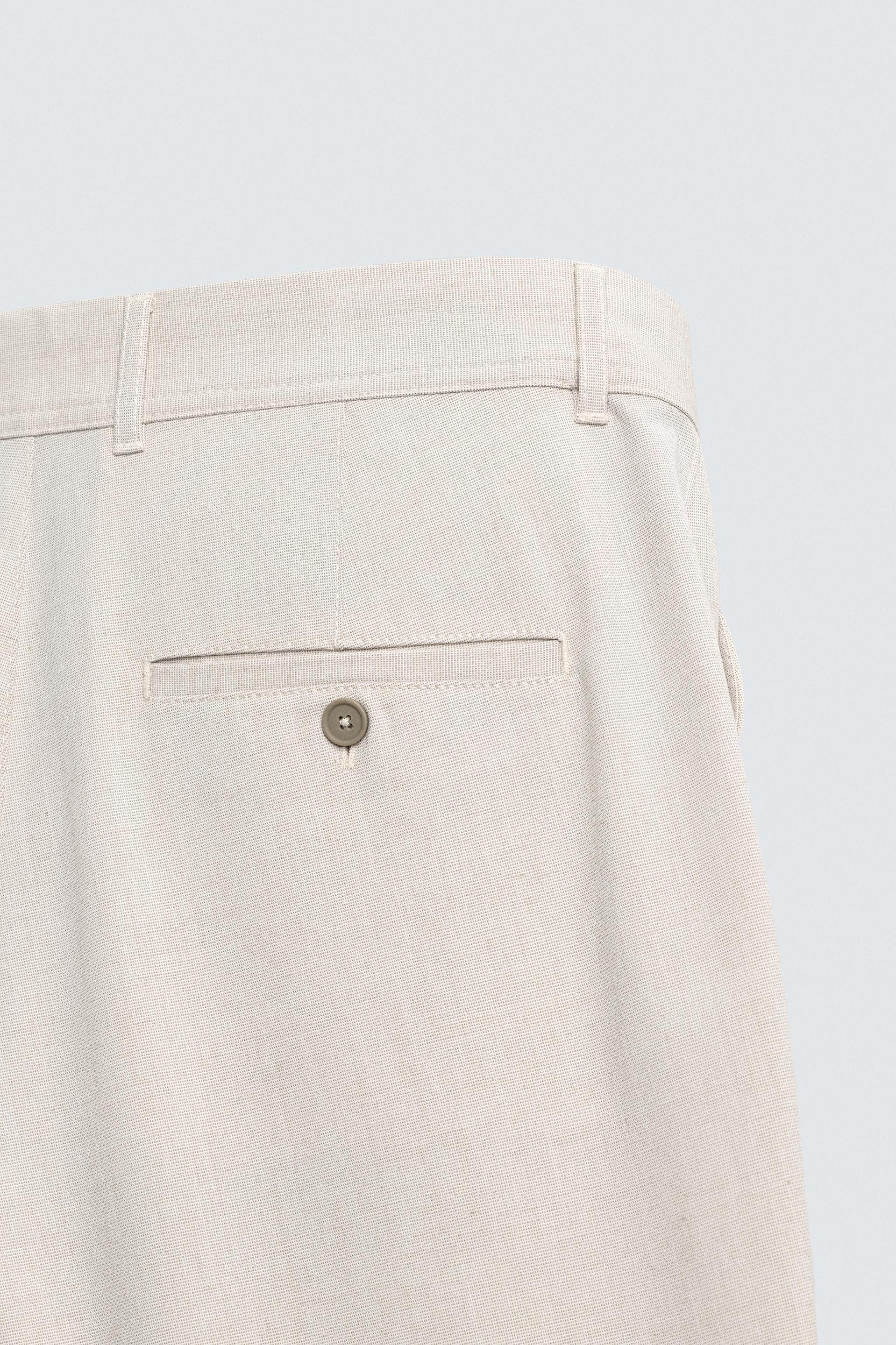 TEXTURED STRETCH CHINO PANTS Product Image