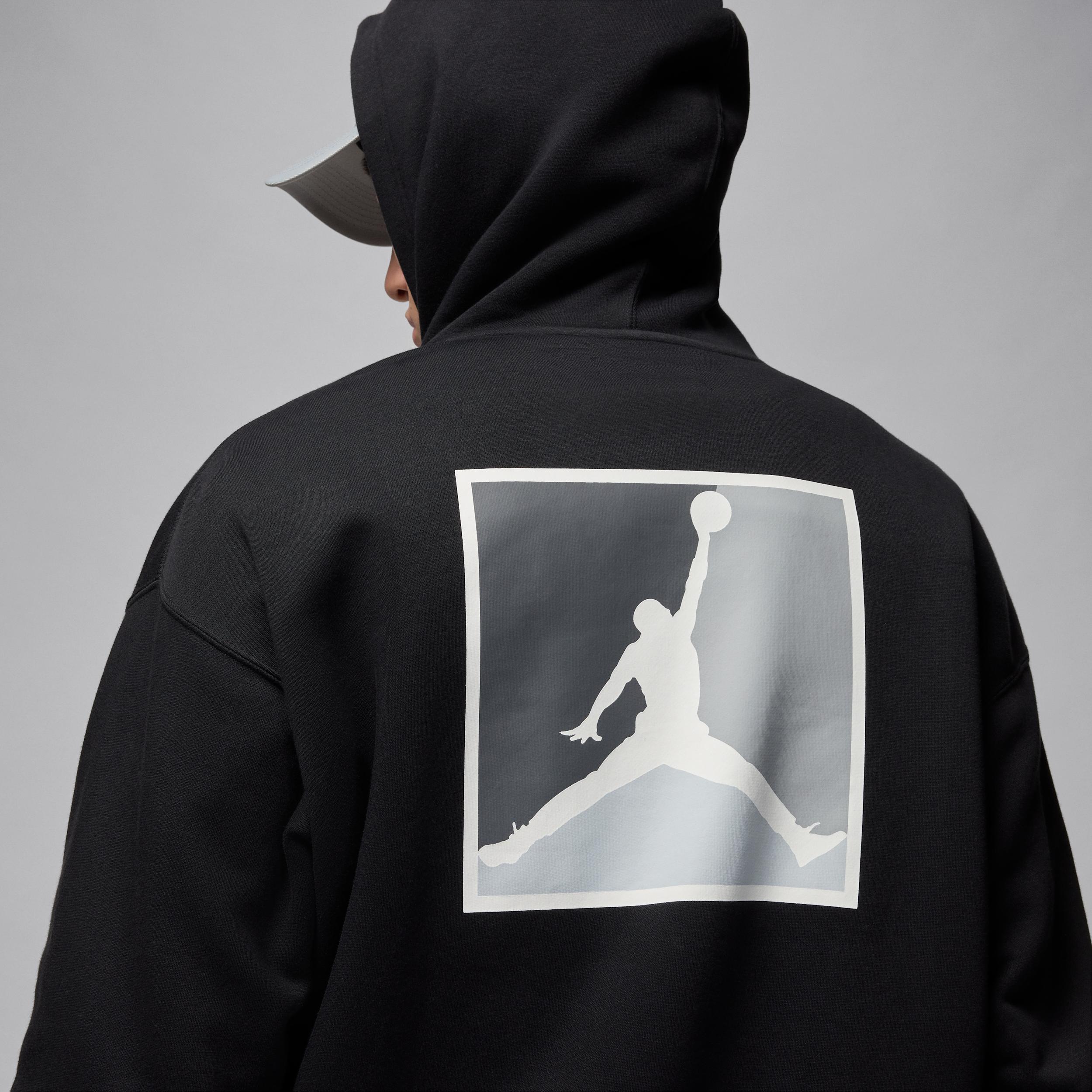 Mens Jordan Brooklyn Fleece Graphic Pullover Hoodie | HV0544-050 Product Image