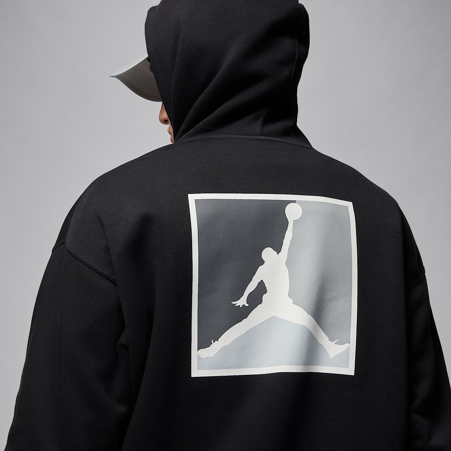 Mens Jordan Brooklyn Fleece Graphic Pullover Hoodie | HV0544-050 Product Image