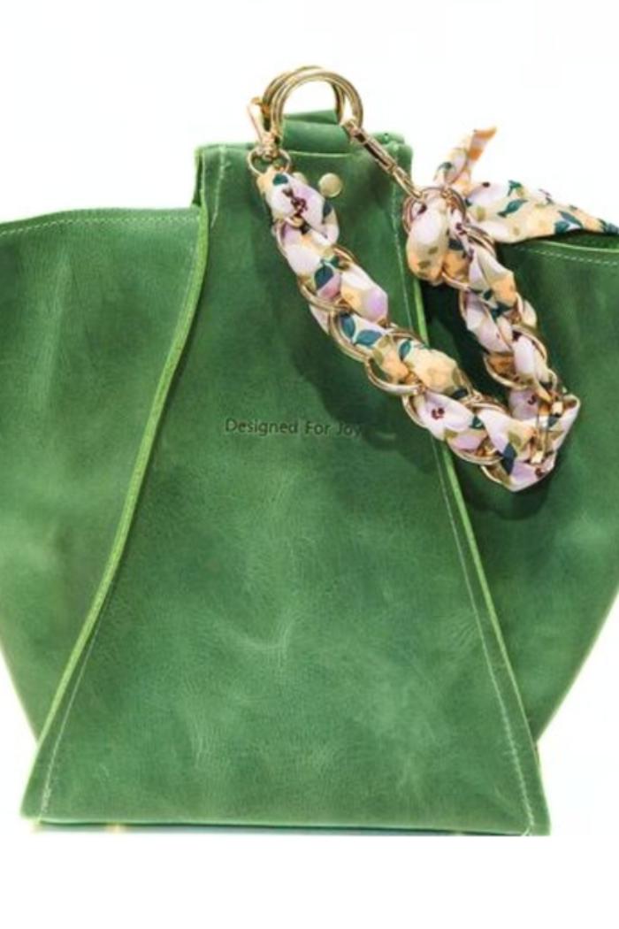 Leather Bucket Bag, Medium Size - the Millie Product Image