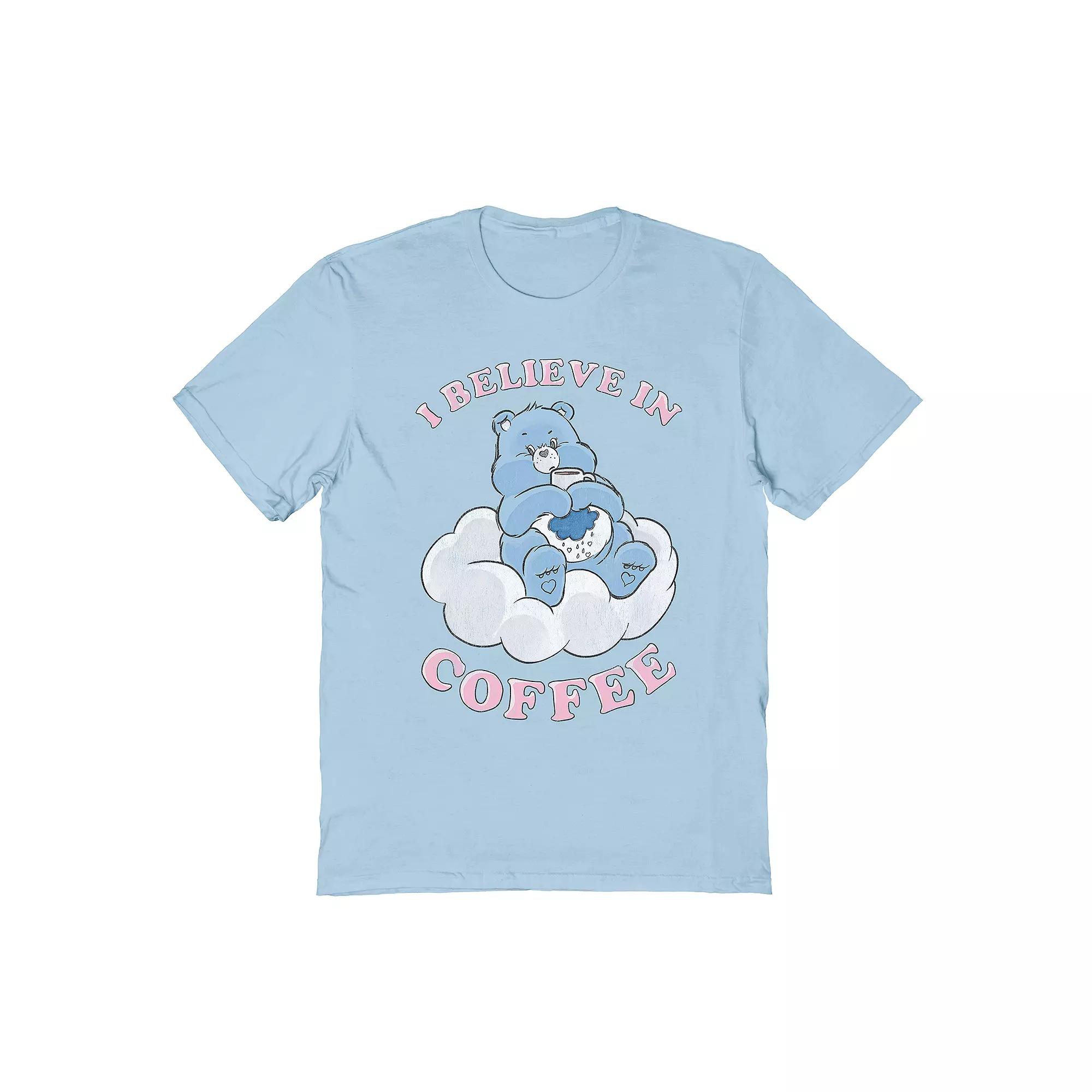 Men's Care Bear T-Shirt, Size: Large, Light Blue Product Image