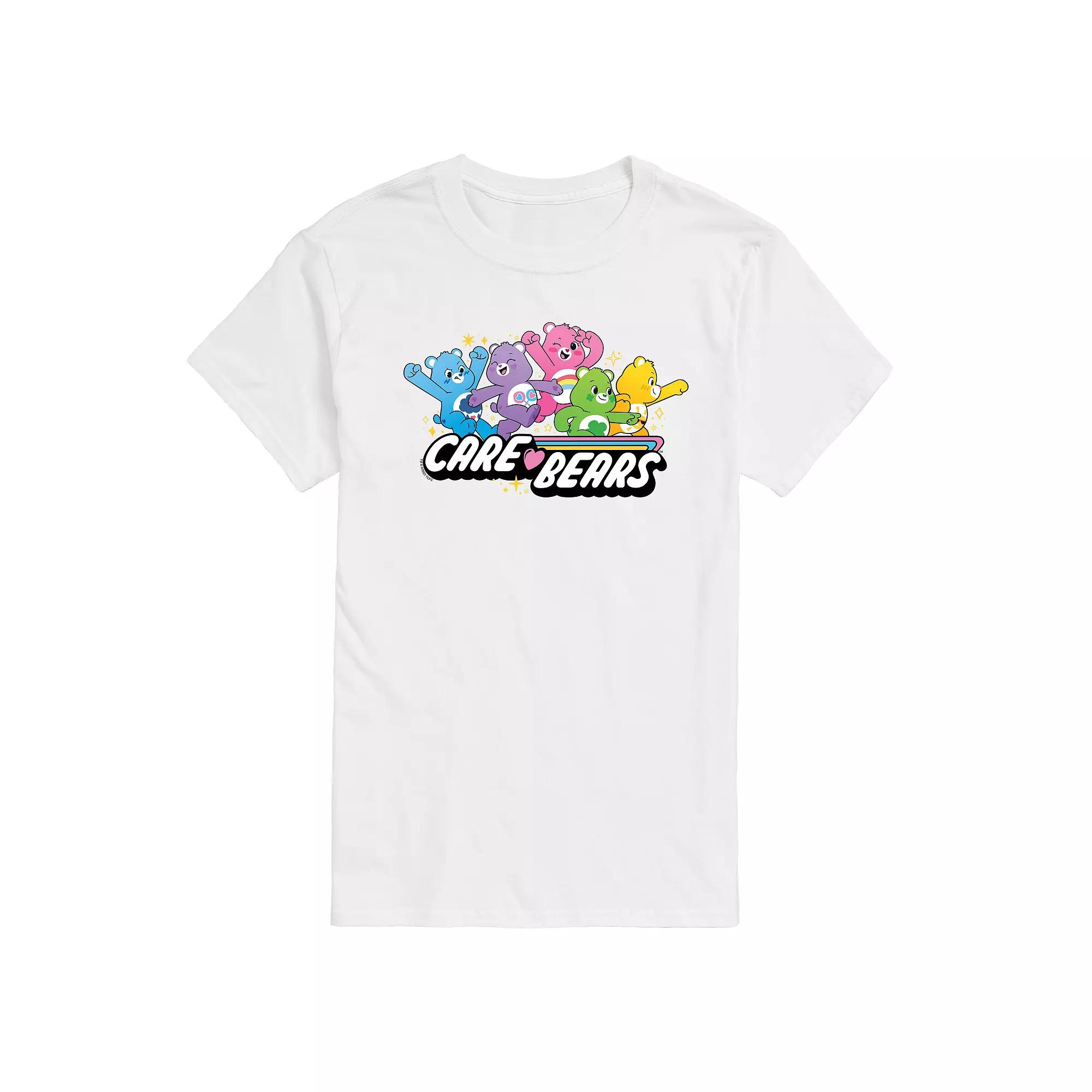 Men's Care Bears Logo Group Graphic Tee,  Product Image