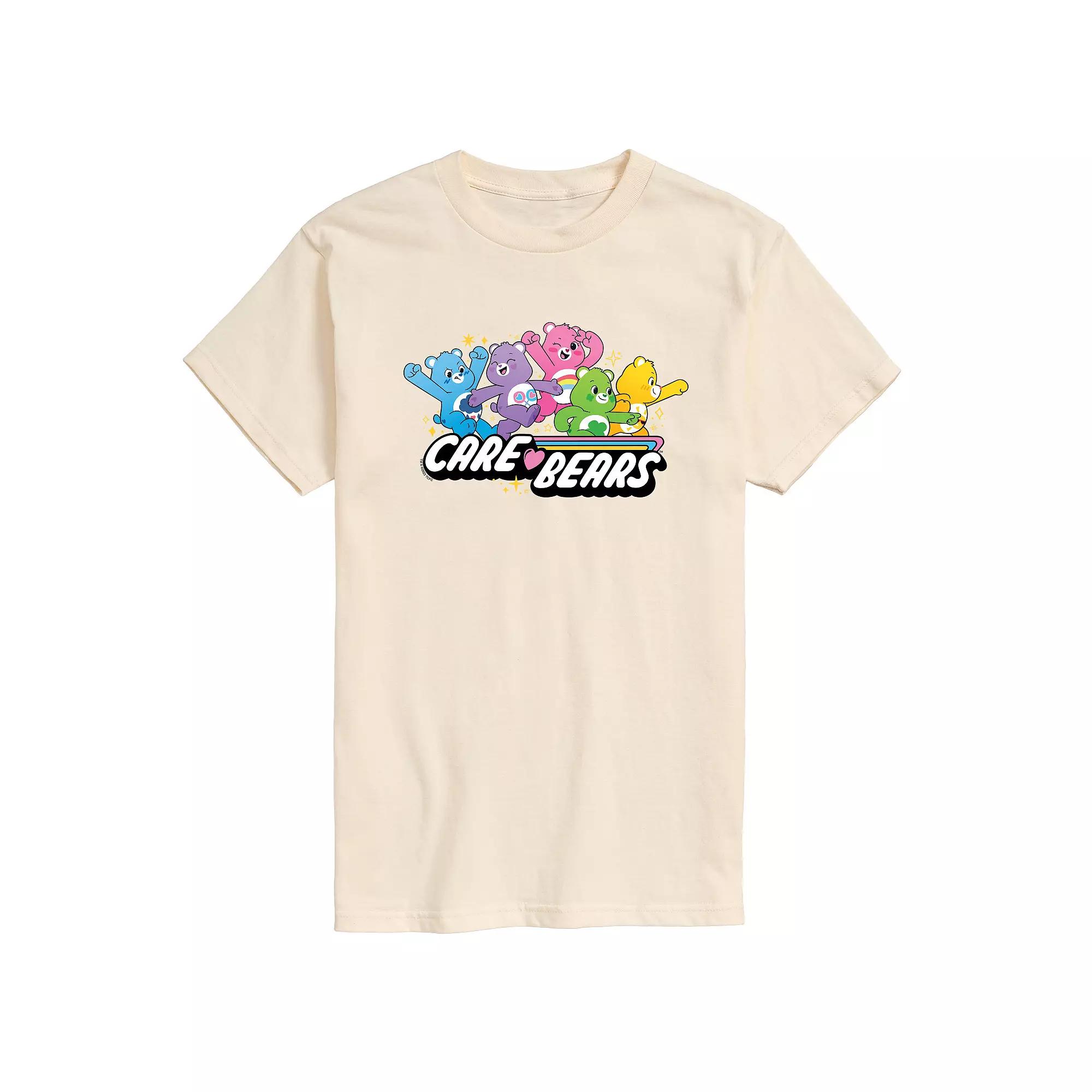 Men's Care Bears Logo Group Graphic Tee,  Product Image