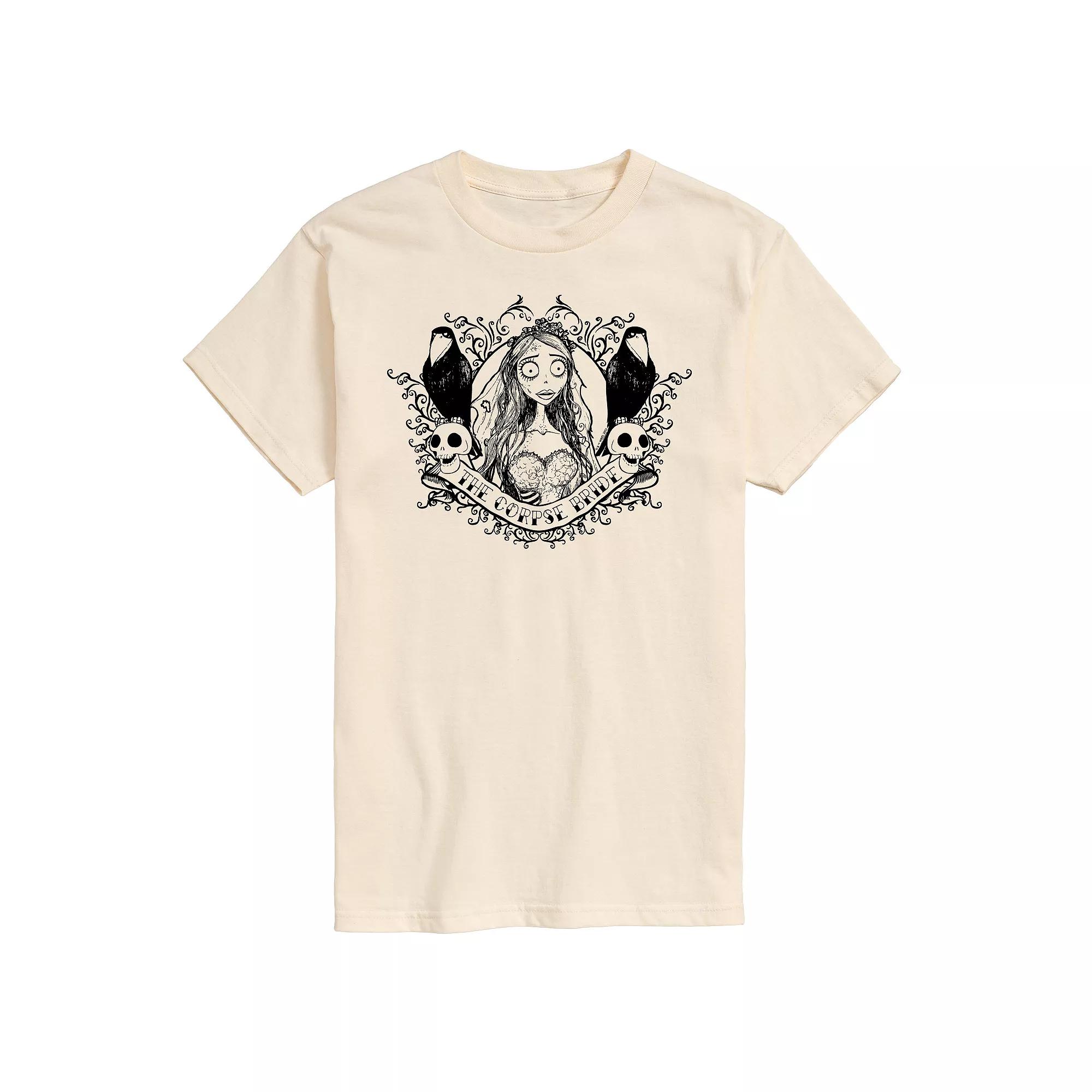 Men's Corpse Bride Crows Graphic Tee,  Product Image