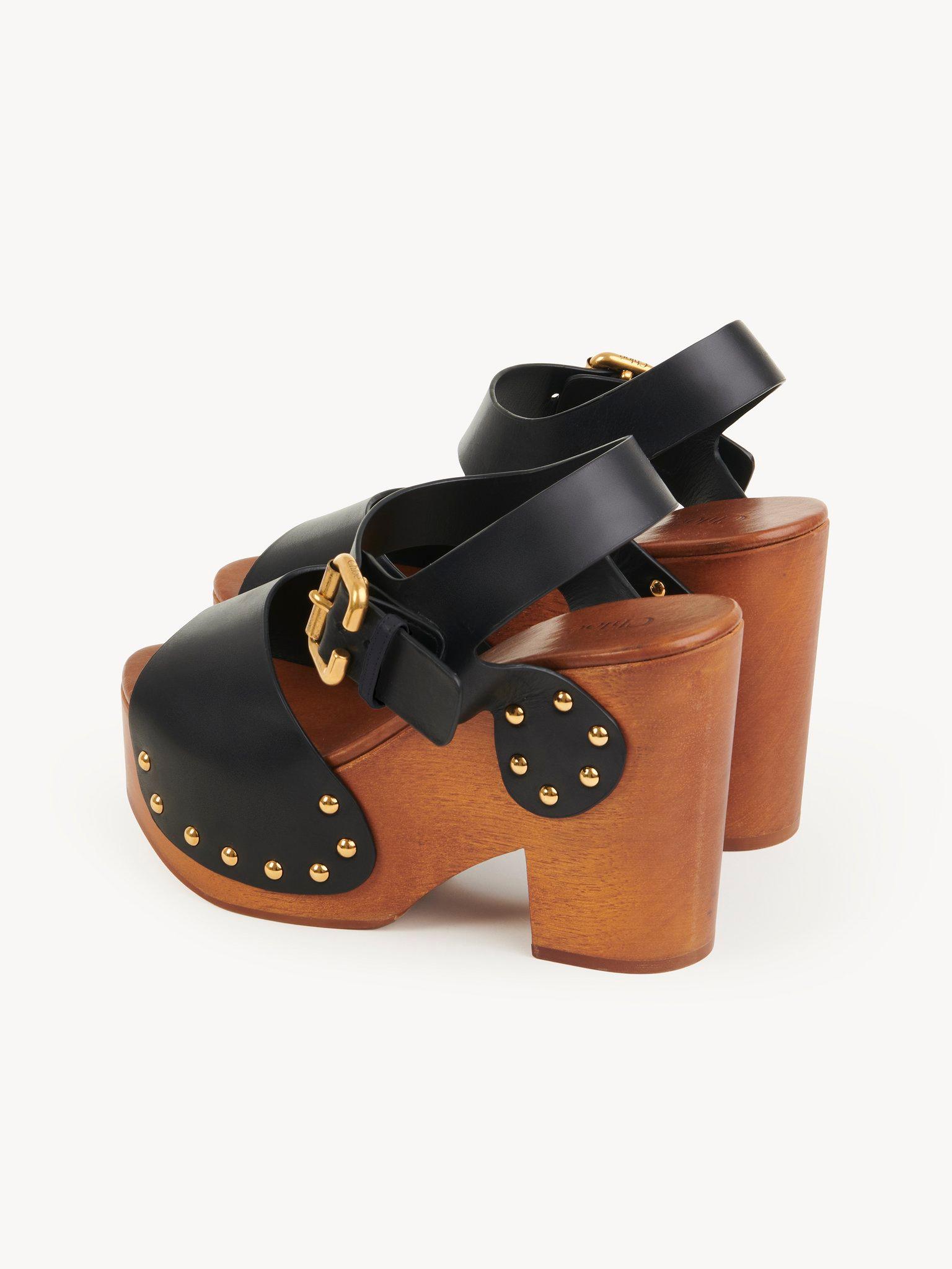 Jeannette wedge clog Product Image