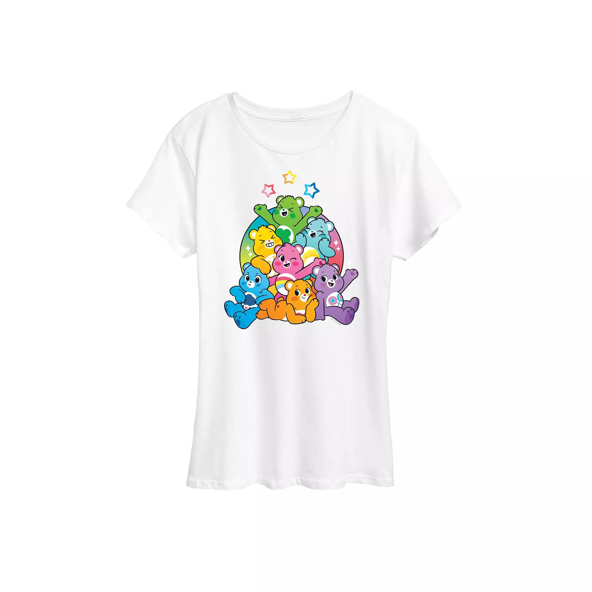 Women's Care Bears Besties Group Graphic Tee, Girl's,  Product Image