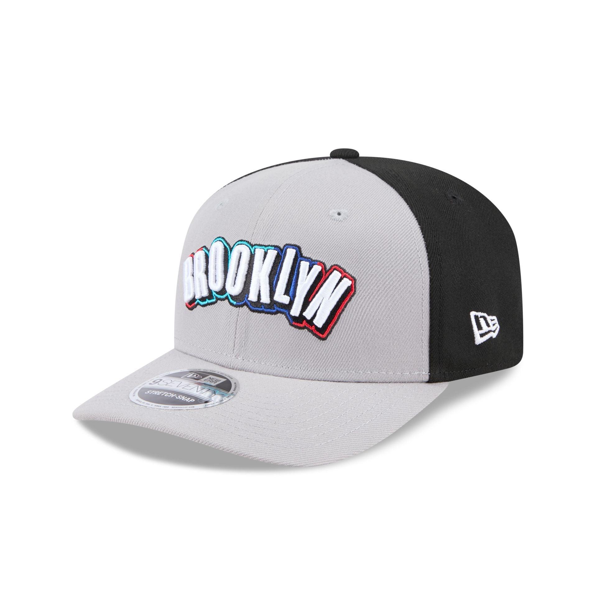 Brooklyn Nets 2024 City Edition 9SEVENTY Stretch-Snap Hat Male Product Image
