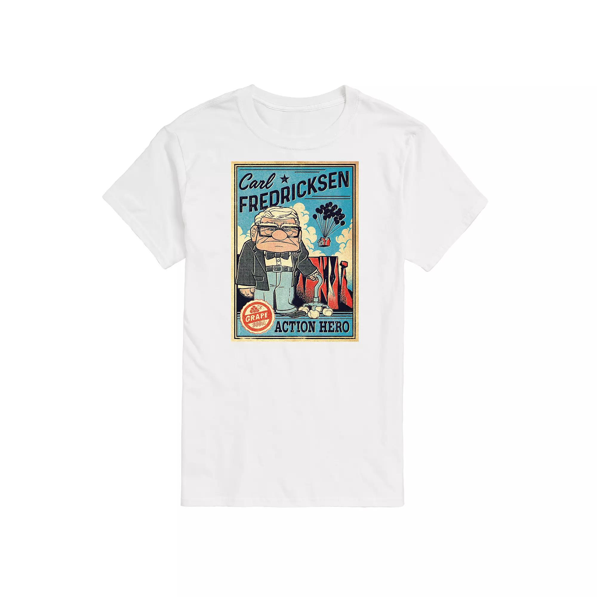 Disney / Pixar's UP Big & Tall Carl Graphic Tee, Men's,  Product Image