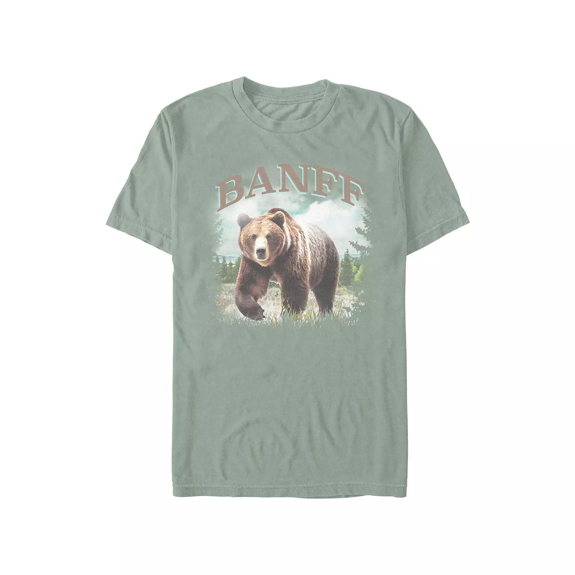 Men's Comfort Colors® Banff Bear Poster Graphic Tee,  Product Image