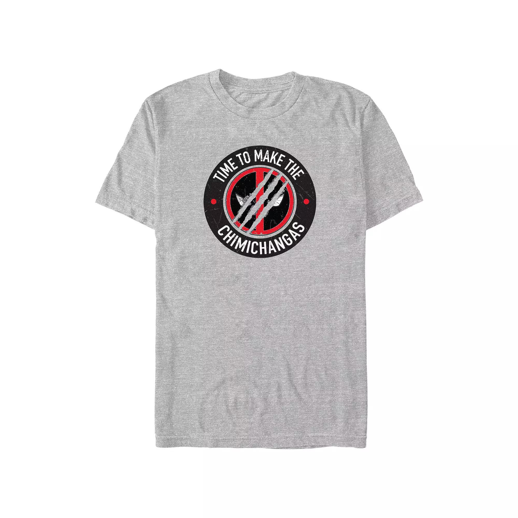 Big & Tall Marvel Deadpool & Wolverine Time To Make Chimichangas Graphic Tee, Men's,  Product Image