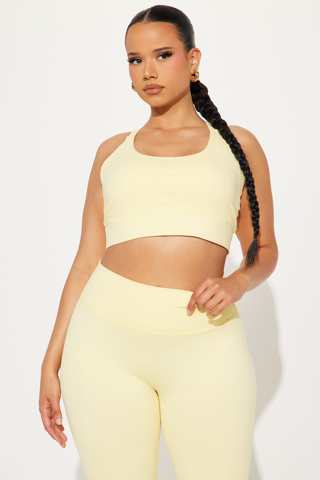 First Serve Active Set - Butter Yellow Product Image