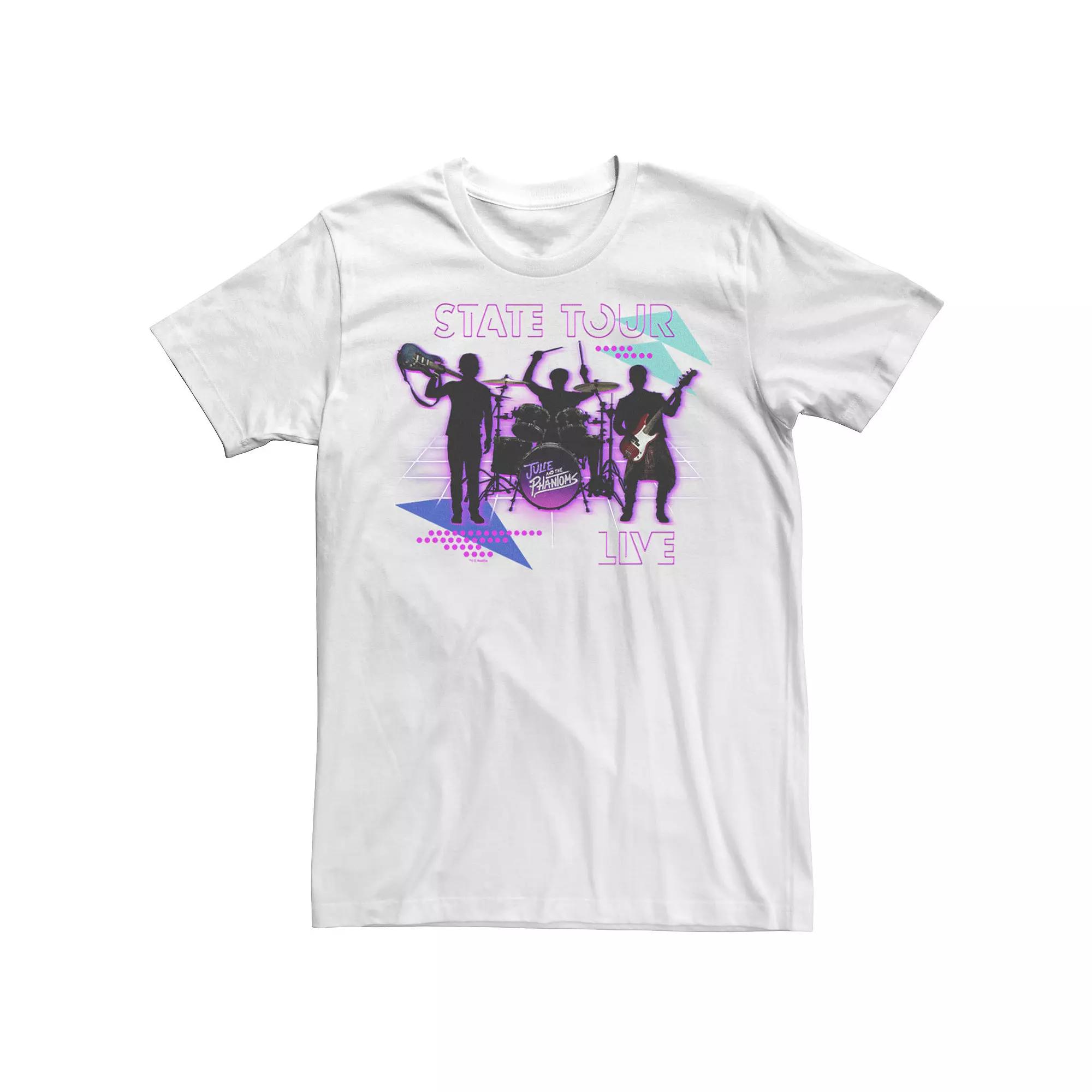 Men's Julie And The Phantoms State Tour Live Tee,  Product Image