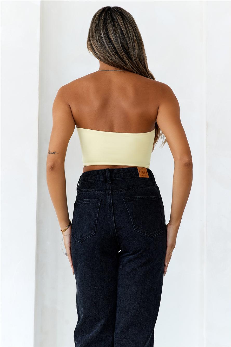 BASE  Mix And Match Bandeau Yellow Product Image