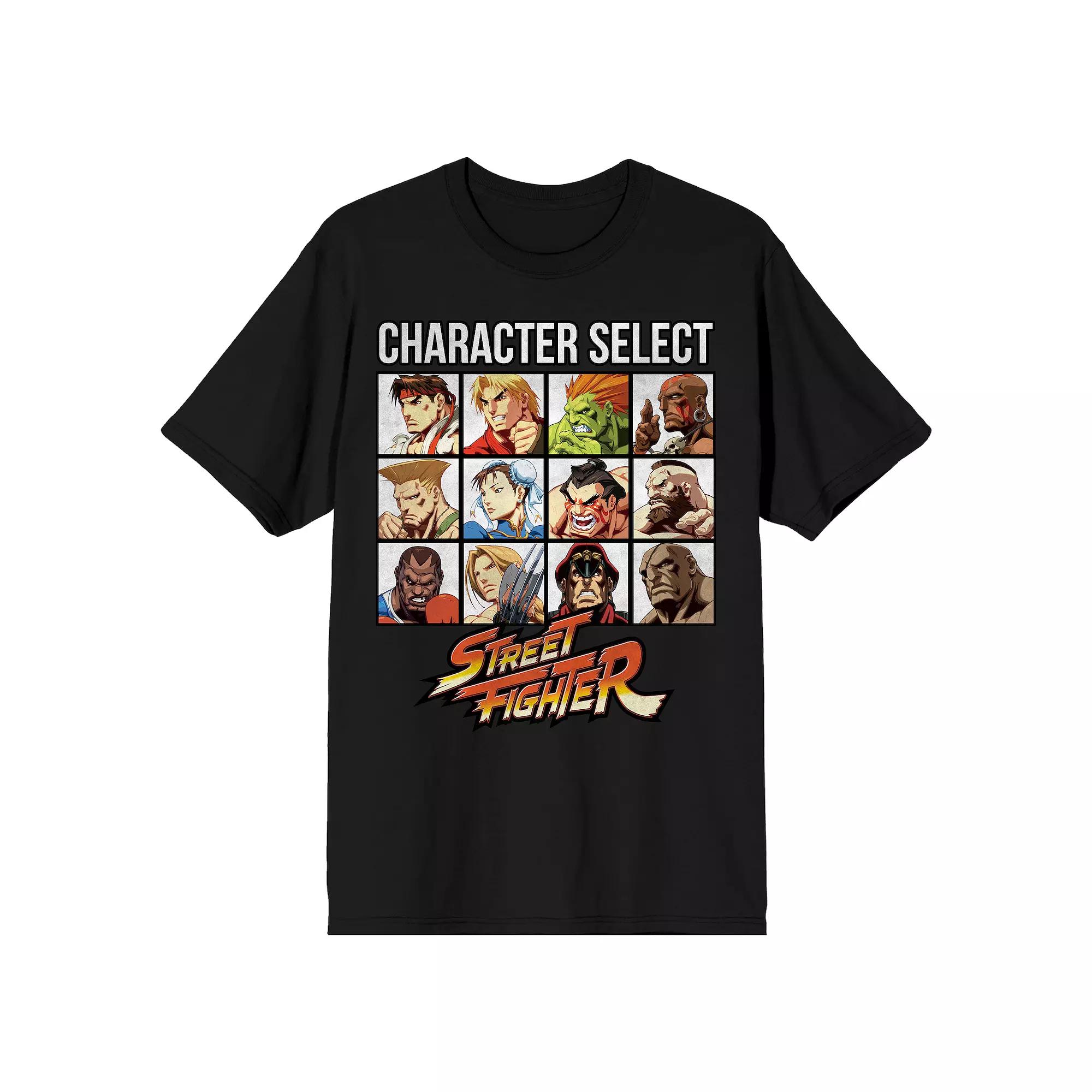 Men's Street Fighter Character Select Tee,  Product Image