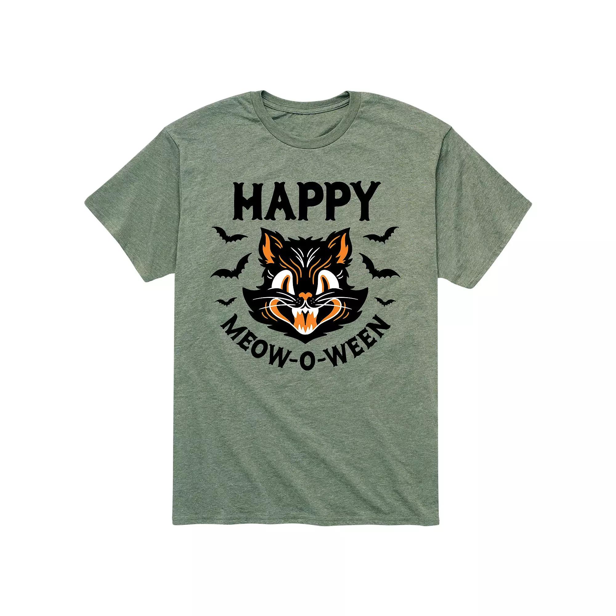 Men's Happy Meow-O-Ween Tee,  Product Image