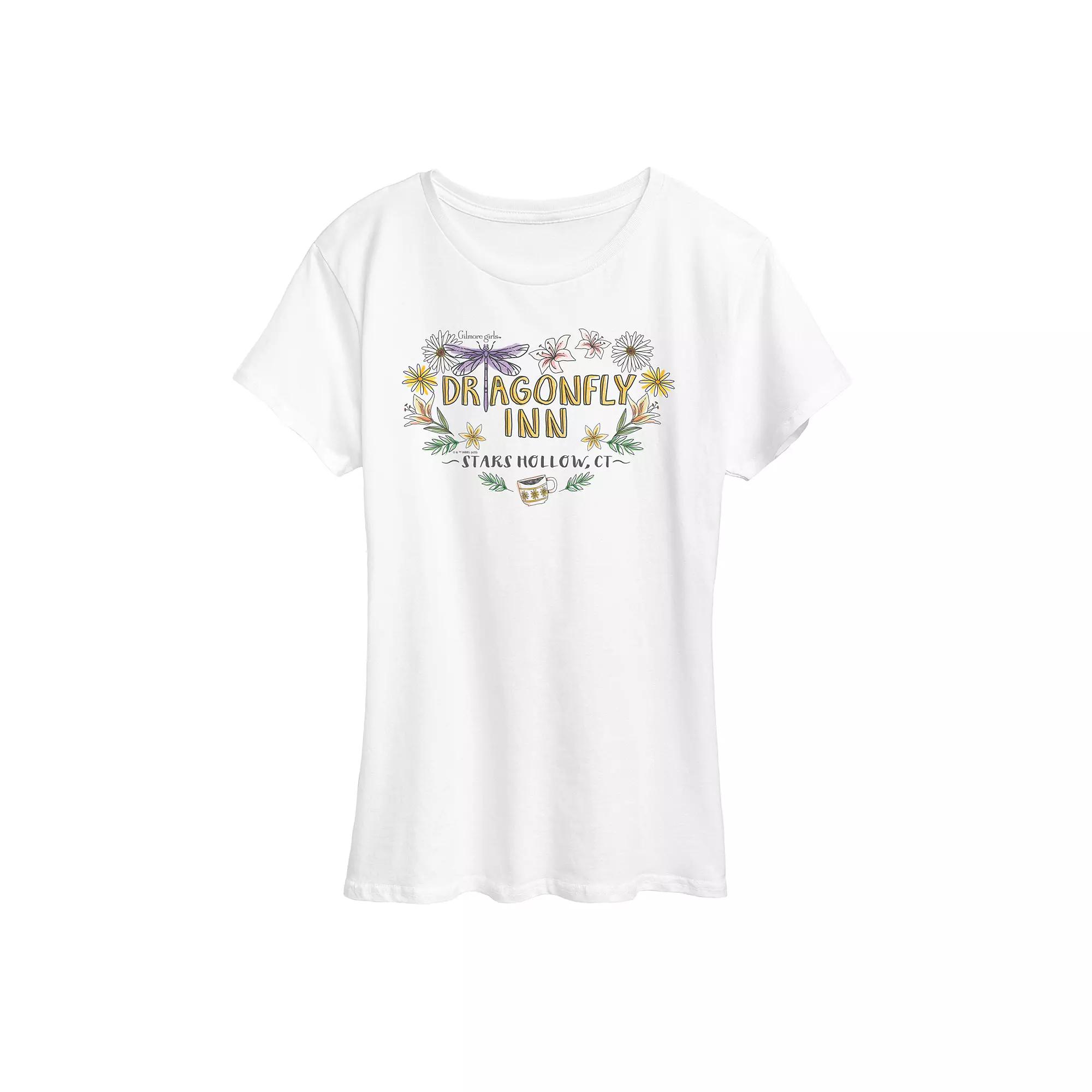Women's Gilmore Girls Dragonfly Inn Graphic Tee,  Product Image