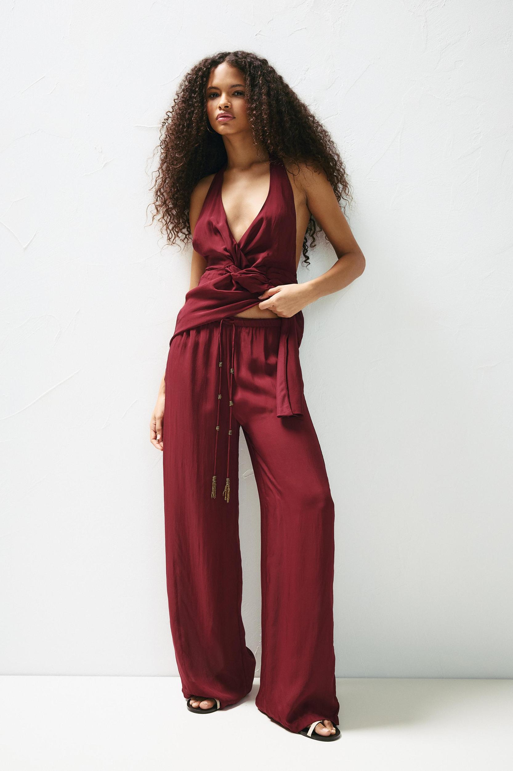 Beaded sweatpants Product Image