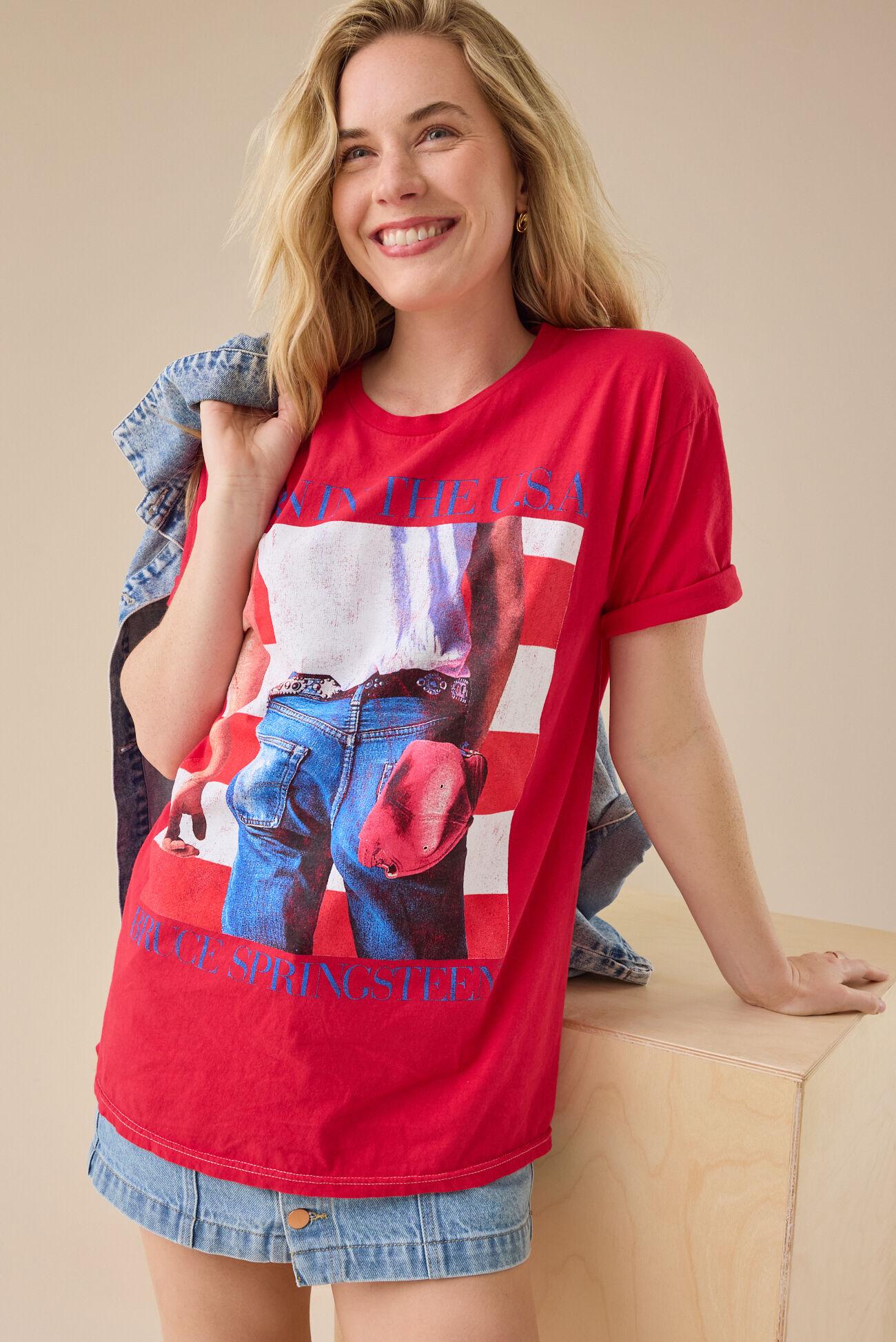 Born In The USA Graphic Tee Product Image