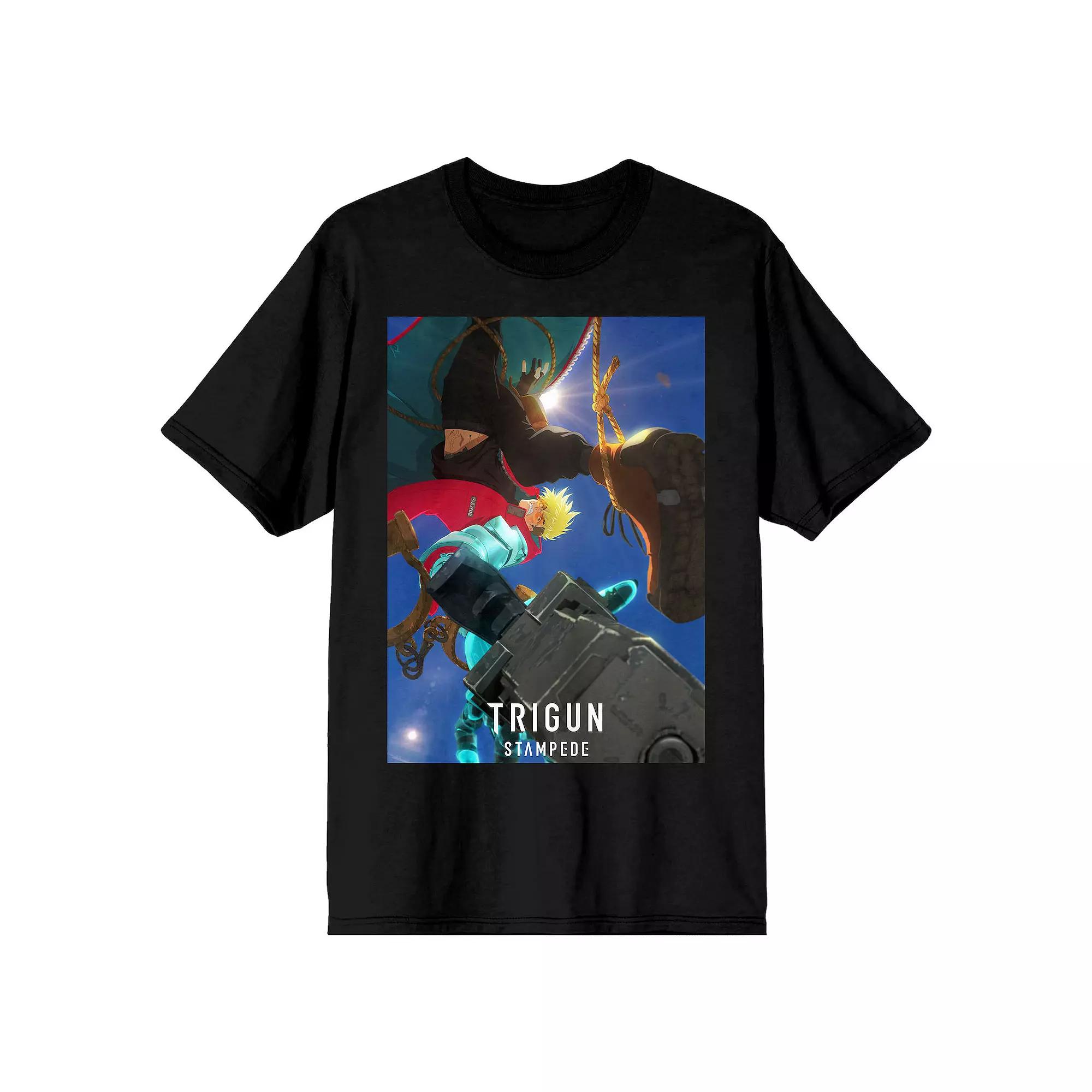 Men's Trigun Stampede Vash Graphic Tee, Size: Large, Black Product Image