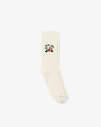 Jacquard Shield Accent Socks Product Image