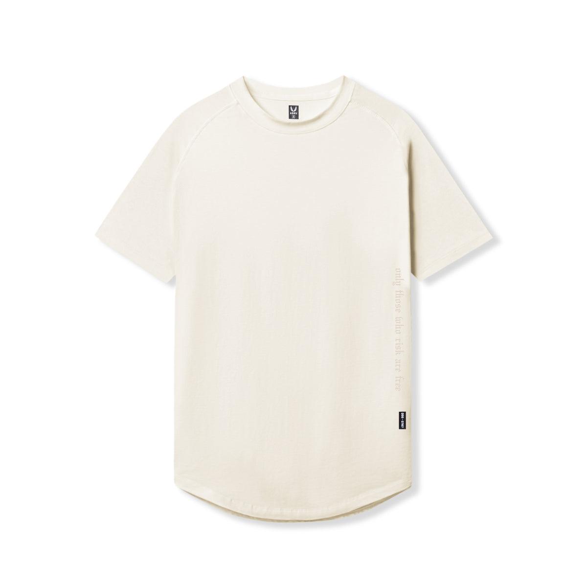 0767. Supima® Established Tee - Ivory Cream Product Image