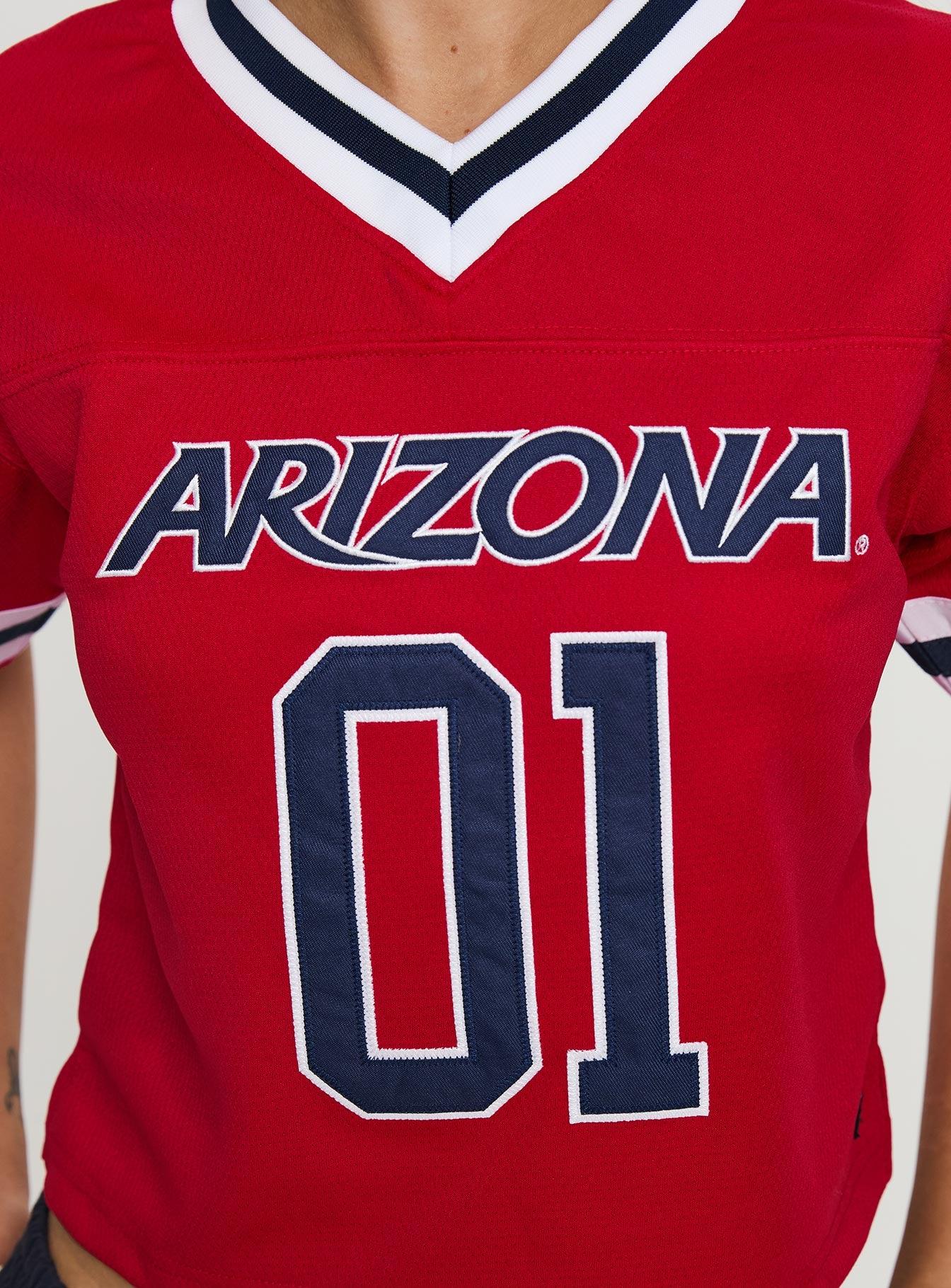 U of A Football Jersey Red Product Image