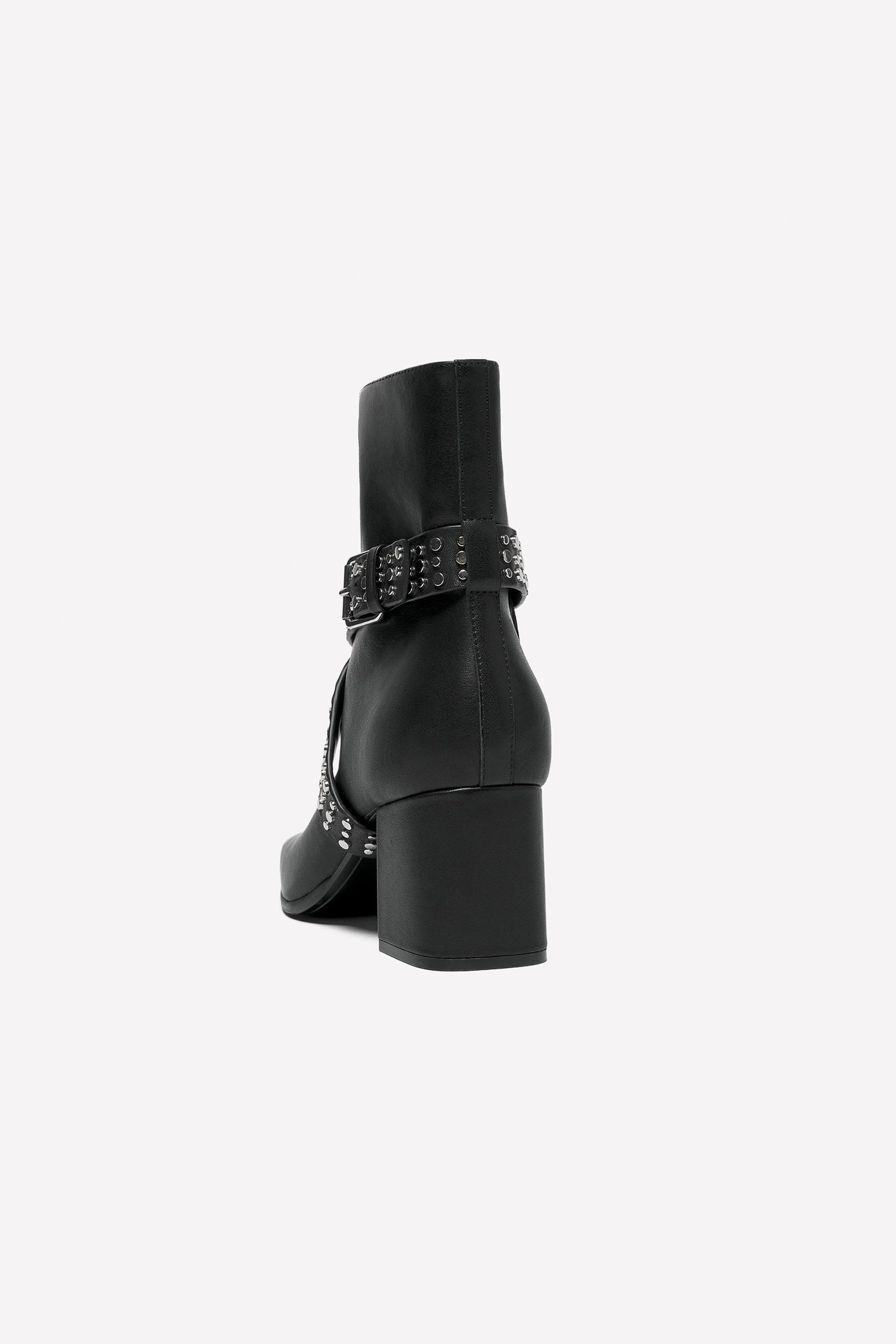 LEATHER HEEL BOOTS LUDOVIC DE SAINT SERNIN x ZARA Product Image