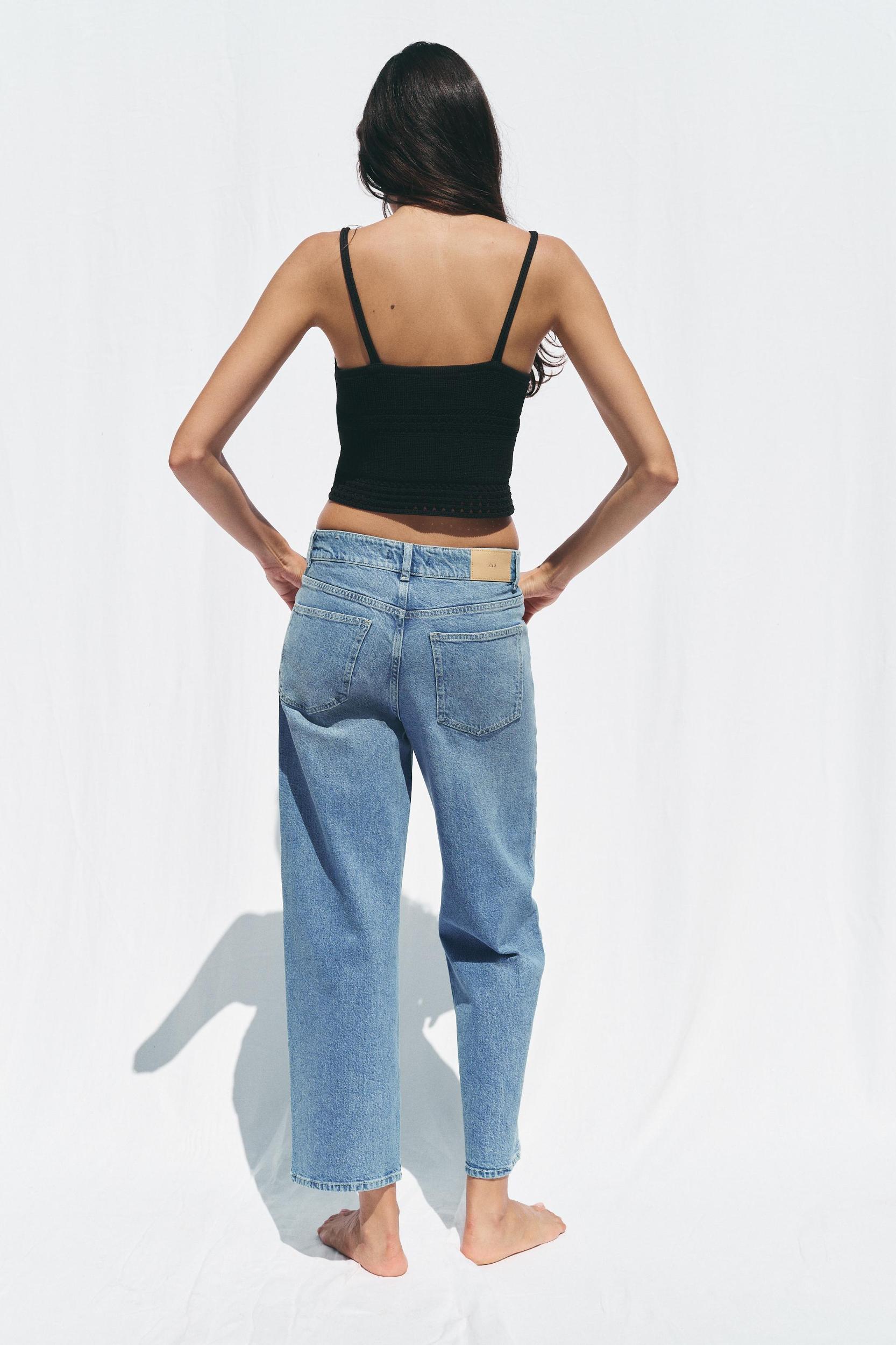Z1975 HIGH-WAIST STRAIGHT ANKLE JEANS Product Image