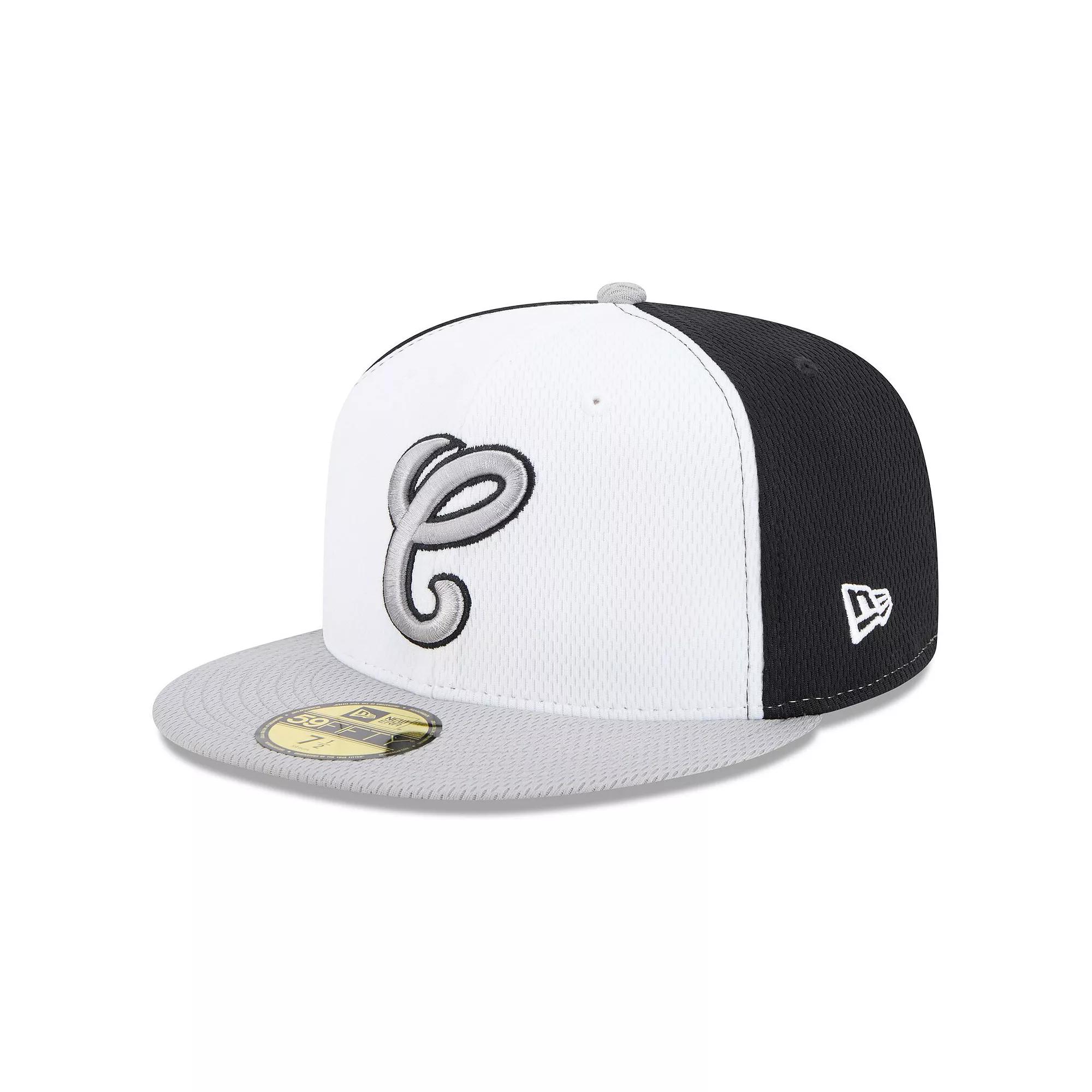Men's New Era Black/Gray Chicago White Sox 2025 MLB Clubhouse 59FIFTY Fitted Hat, Size: 7 1/4 Product Image