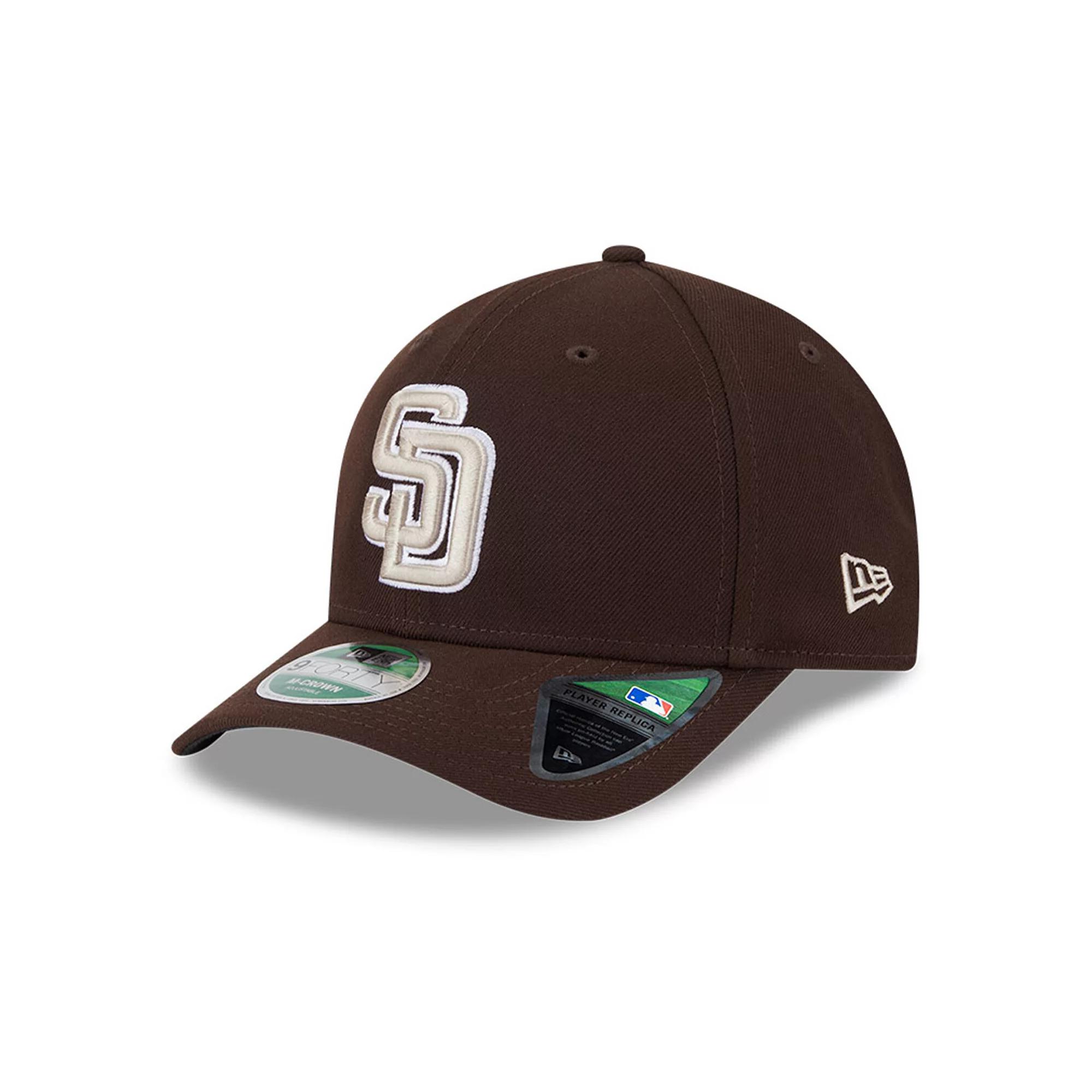 Men's New Era  Brown San Diego Padres Player Replica 9FORTY Adjustable Hat Product Image