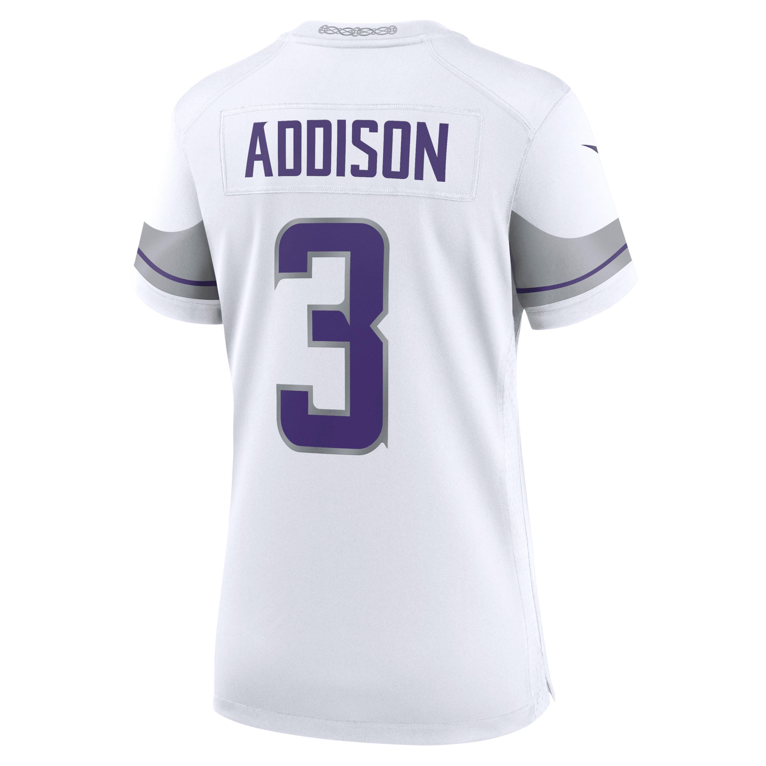 Jordan Addison Minnesota Vikings Nike Womens NFL Game Football Jersey | 67NW0BAZ9MF-00X Product Image