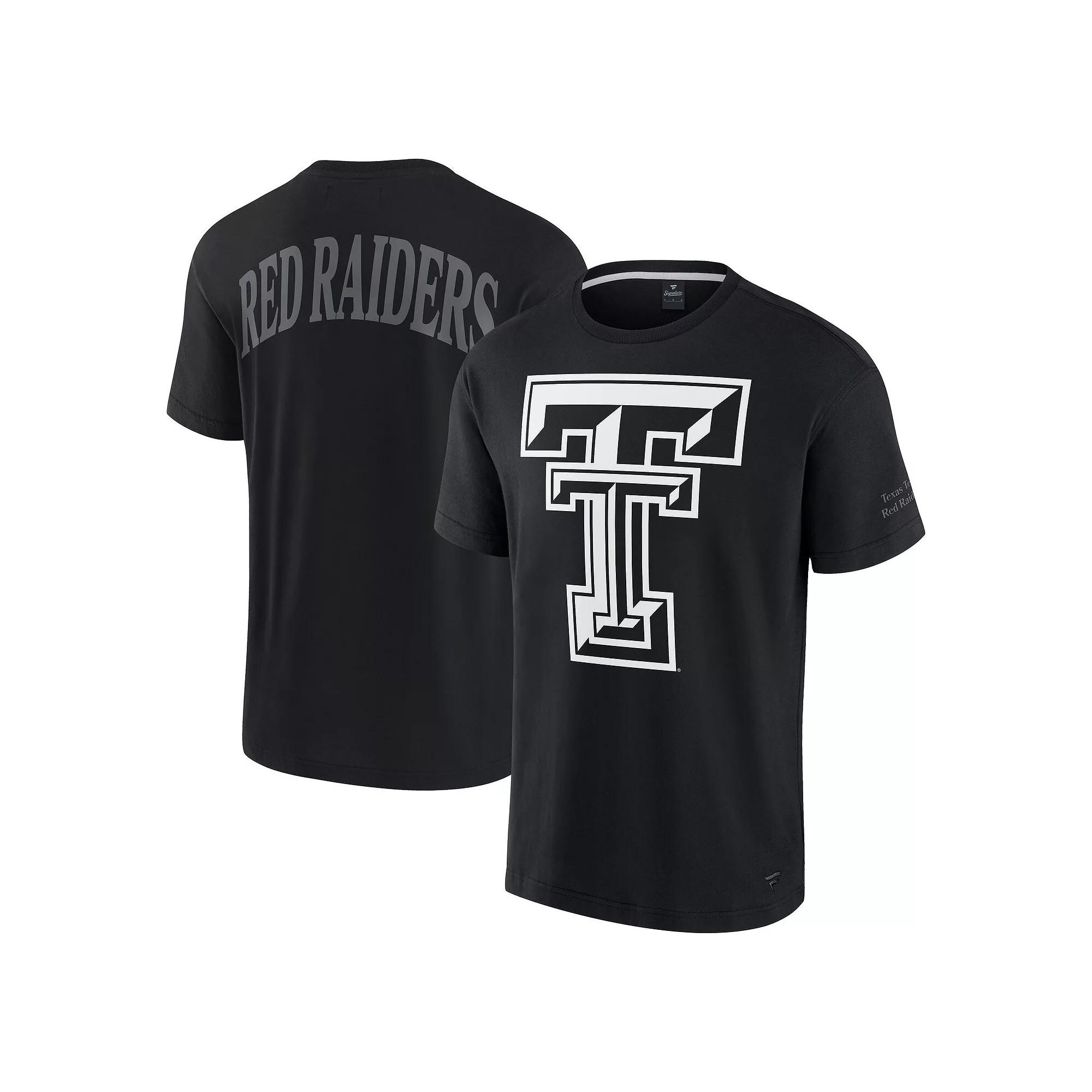 Men's Fanatics Black Texas Tech Red Raiders Iconic T-Shirt,  Product Image